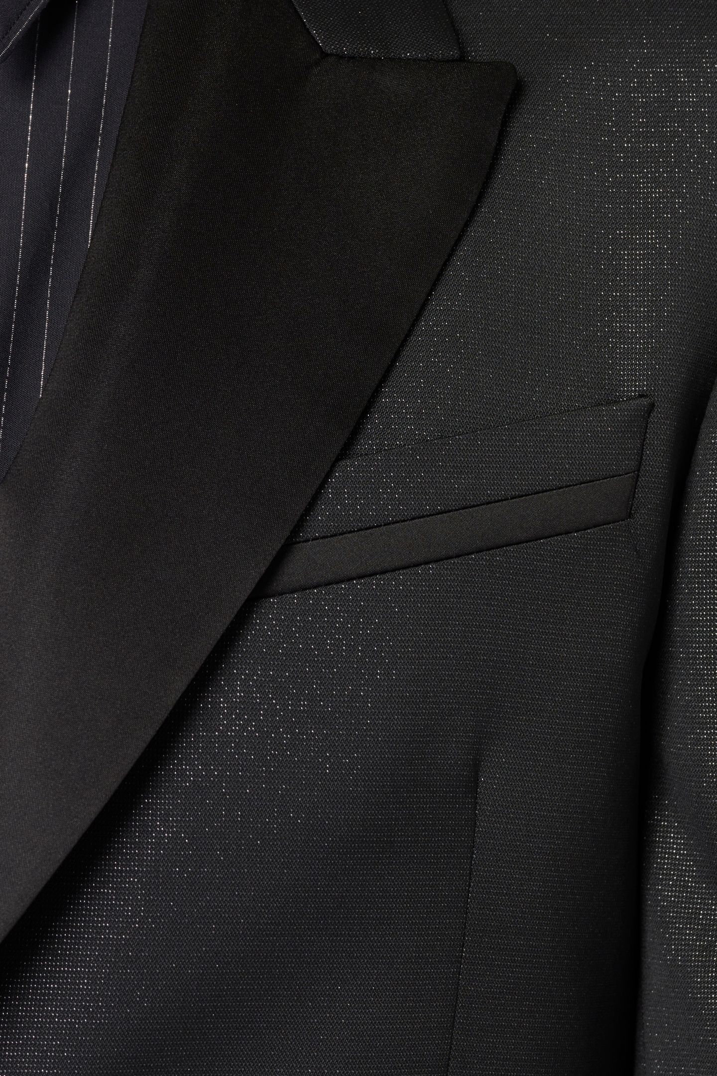 MENS 2 BUTTON JACKET BLACK 10