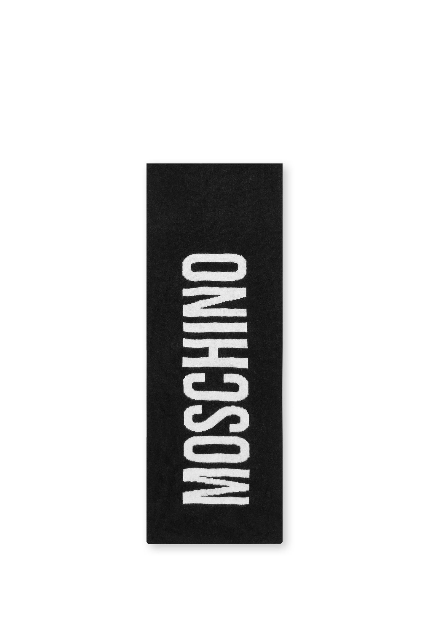 SCARF LETTERING LOGO BLACK 2