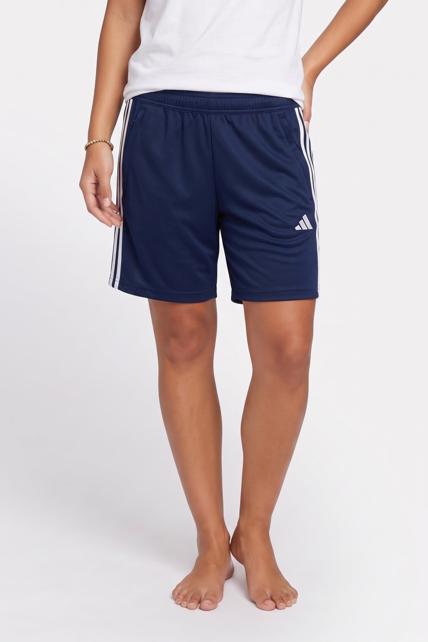 UNISEX PERFORMANCE TRAIN ESSENTIALS PIQUE 3-STRIPES TRAINING 1
