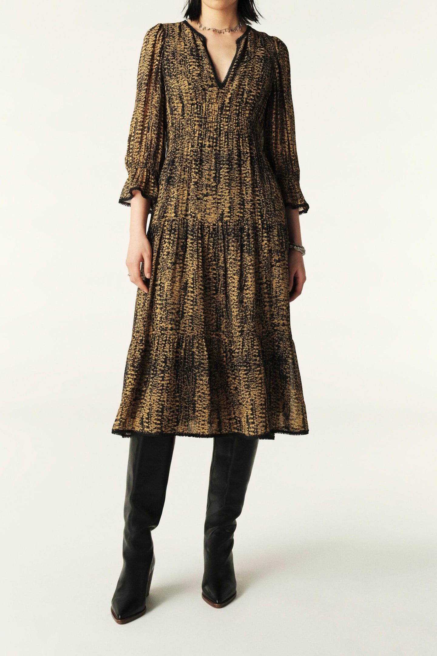 MID-LENGTH DRESS BLUENUIT 1