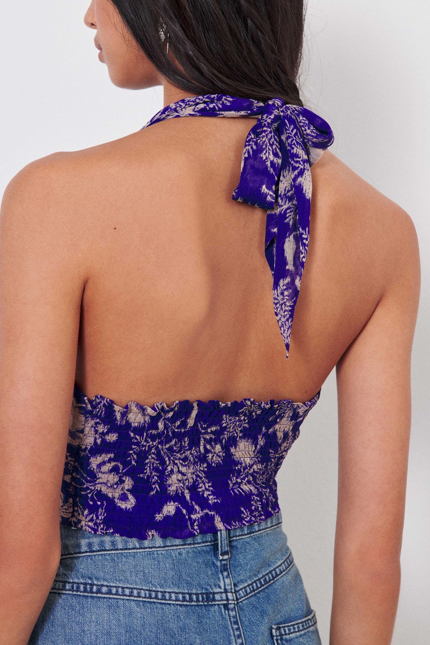 SLEEVELESS TOP VIOLET 2