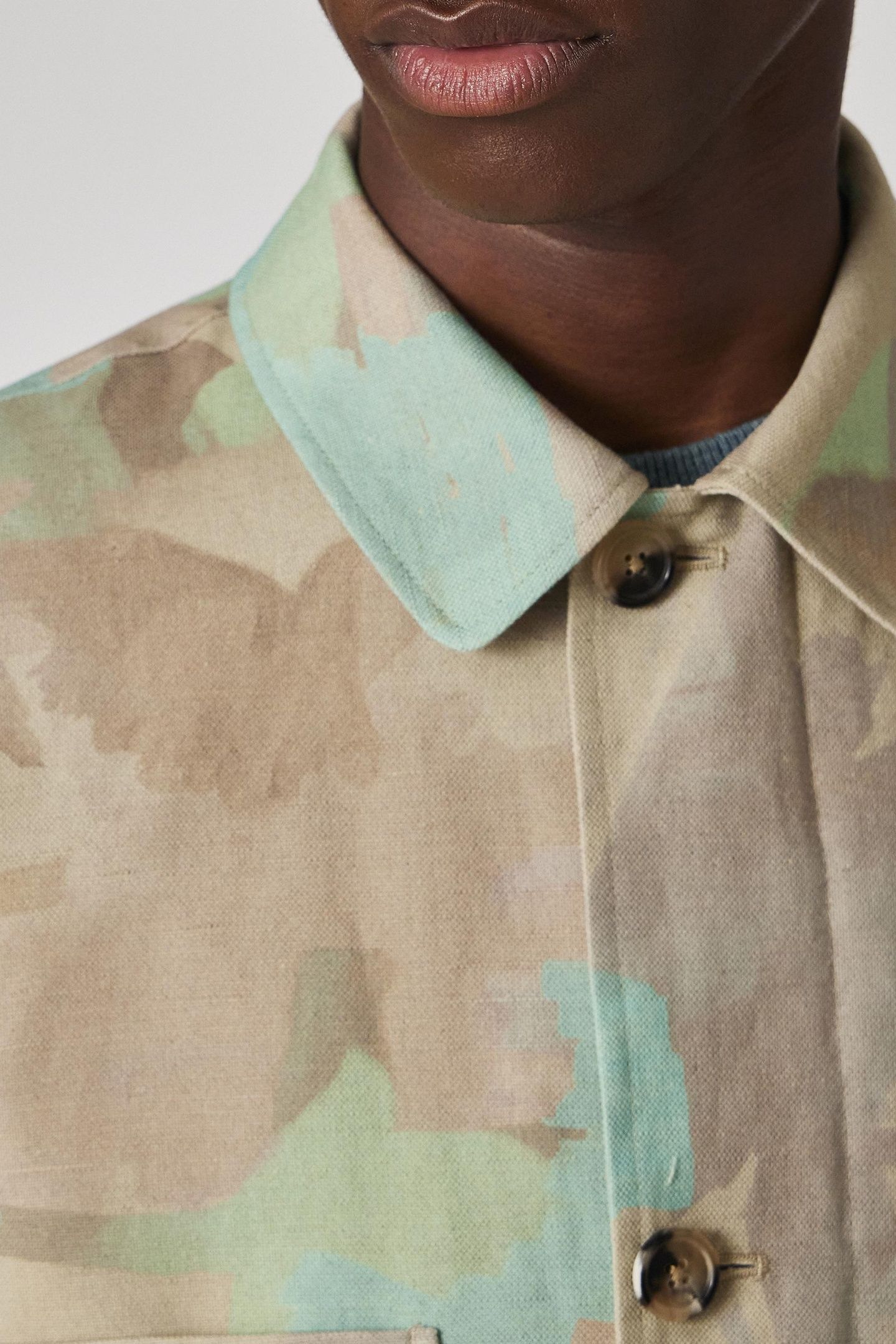 MENS MULTI PKT JACKET LT GREYISH GREEN 8