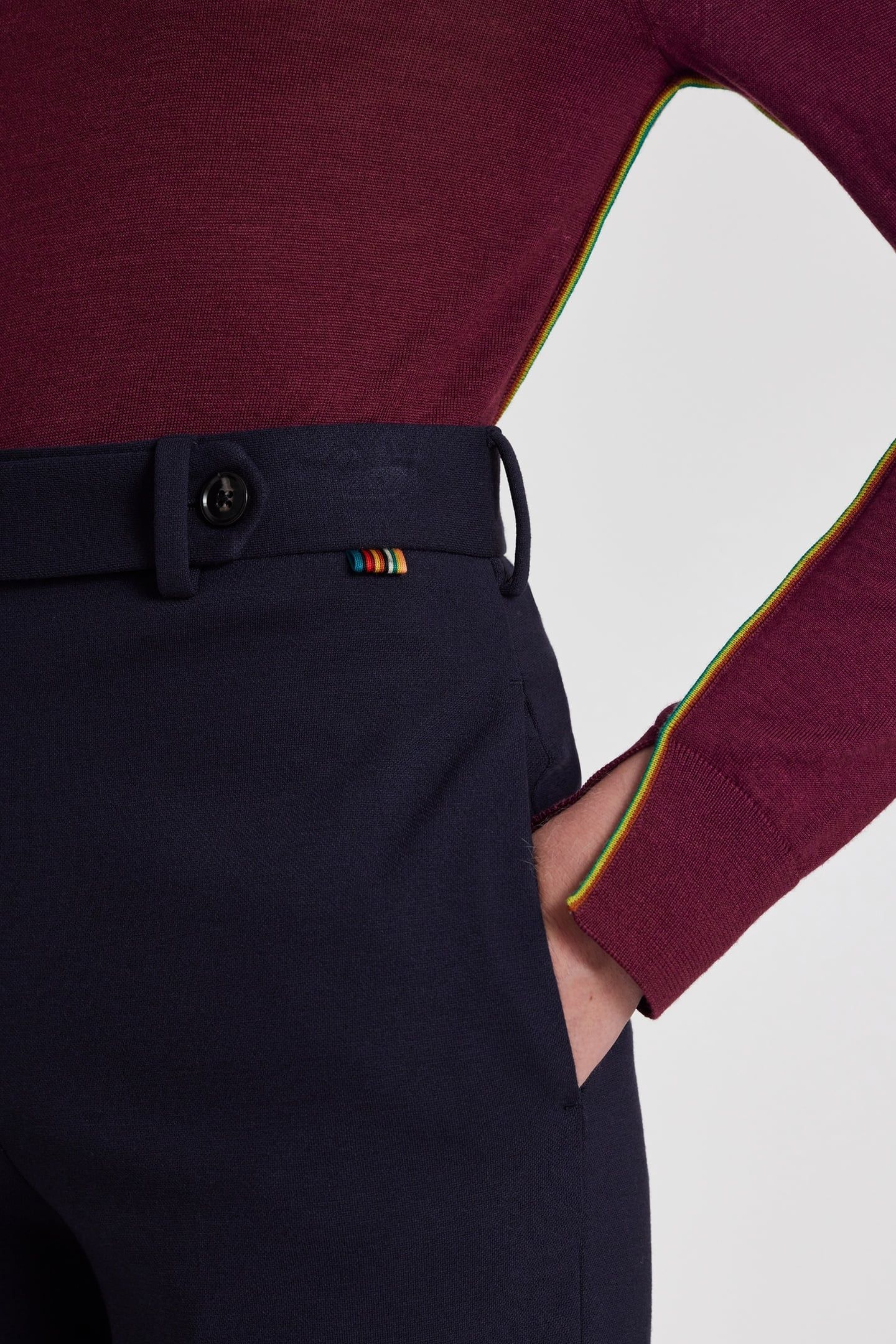 WOMENS TROUSERS VERY DARK NAVY 8