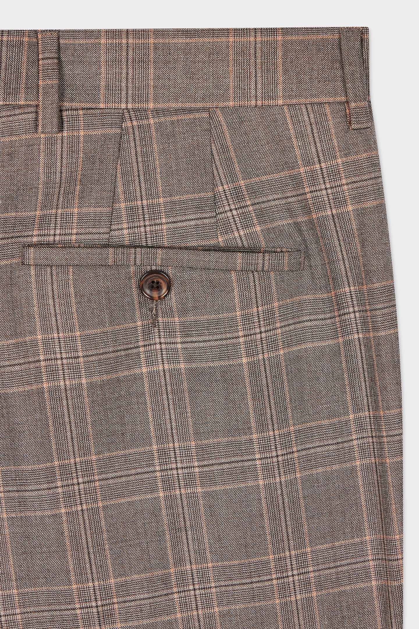 MENS TAILORED FIT 2 BUTTON SUIT CAMEL 9
