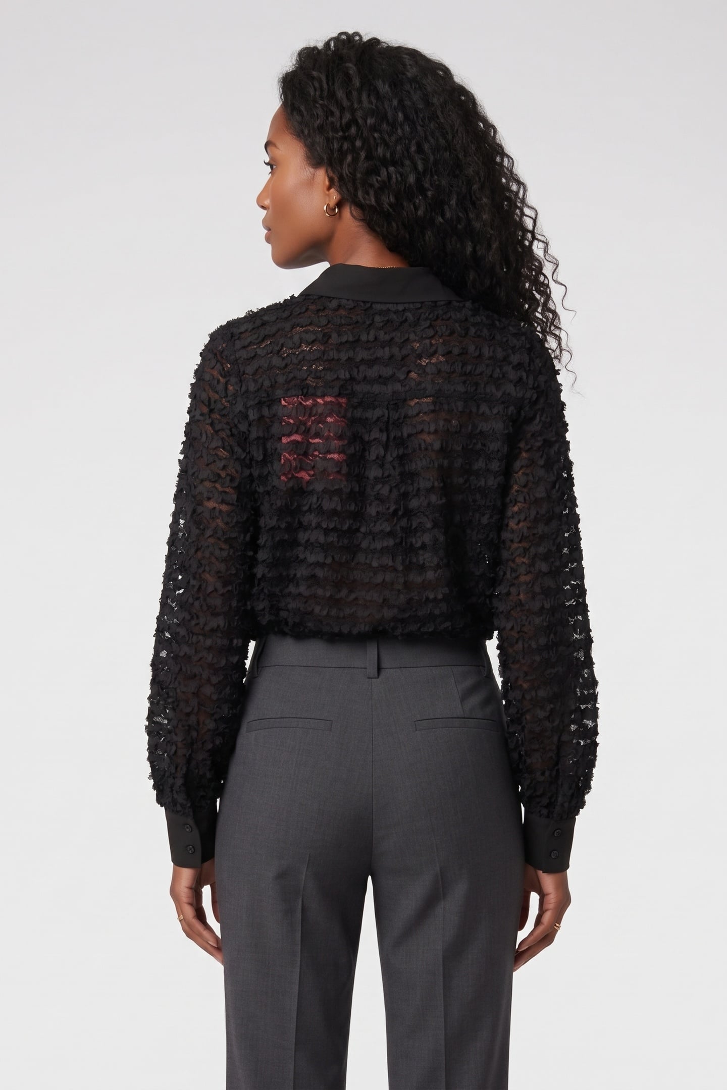 ELEONORA BLOUSE BLACK 2