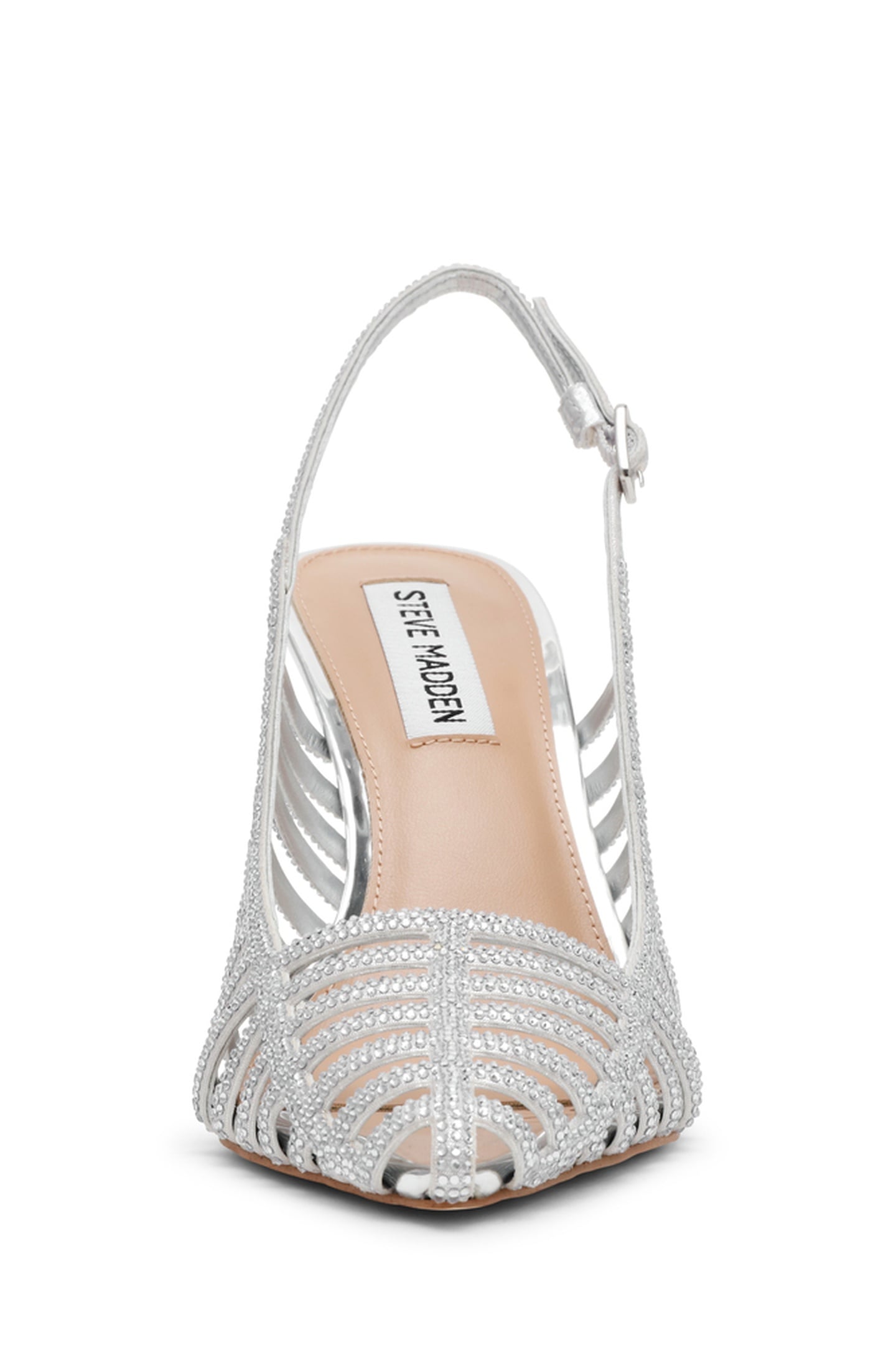 CARLEIGH PUMPS SILVER 6