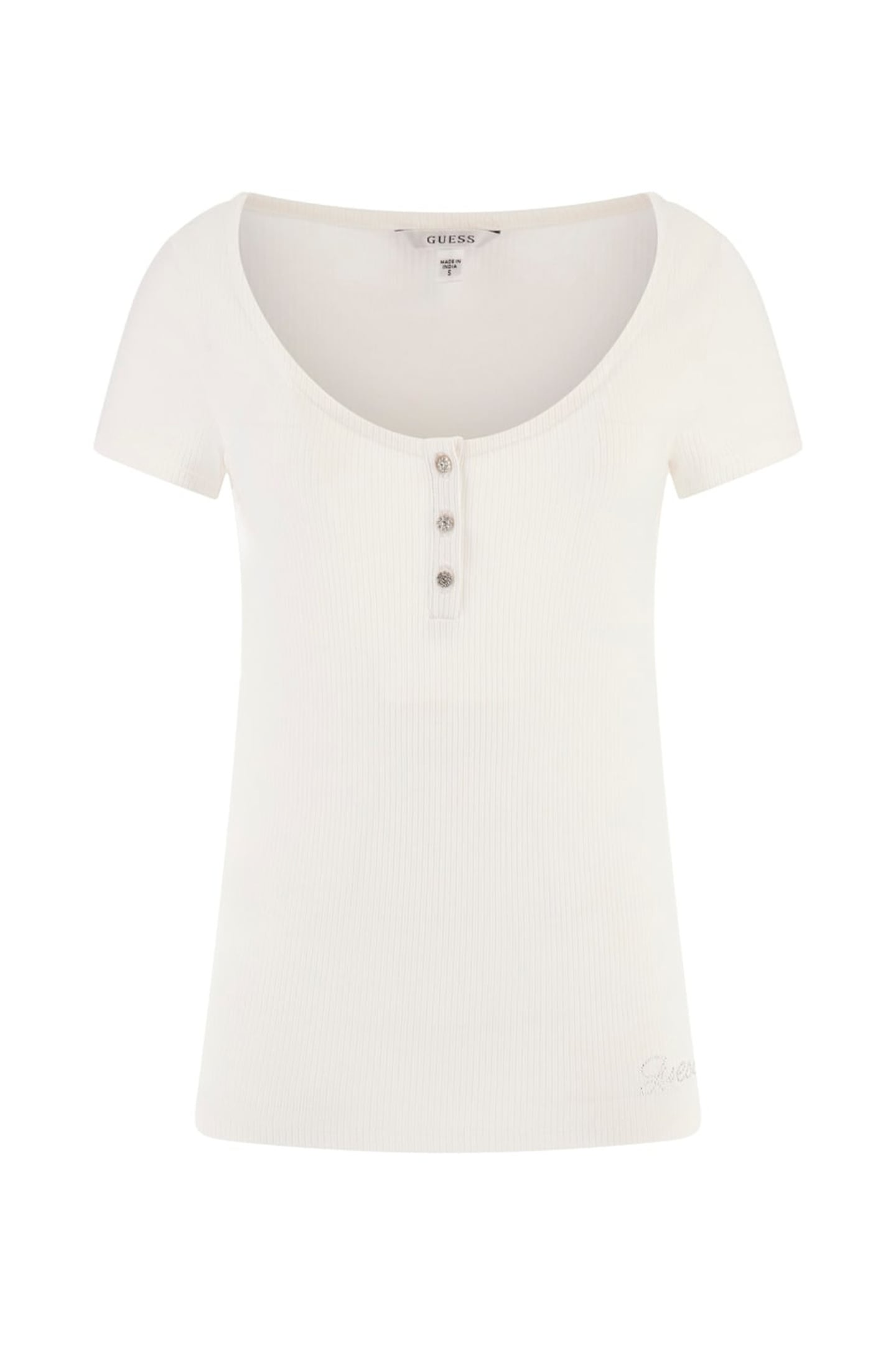 SS KARLEE JEWEL BTN PURE WHITE 8