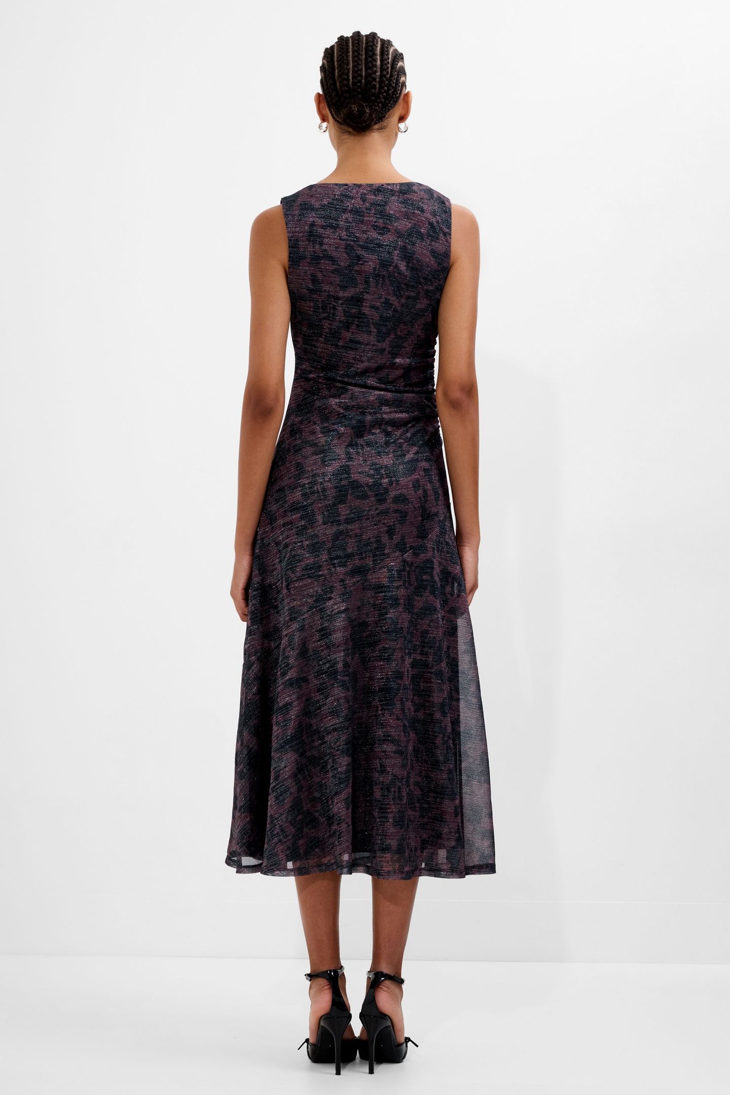 LORRIE ROUND NK DRESS MULTI MULTI 3