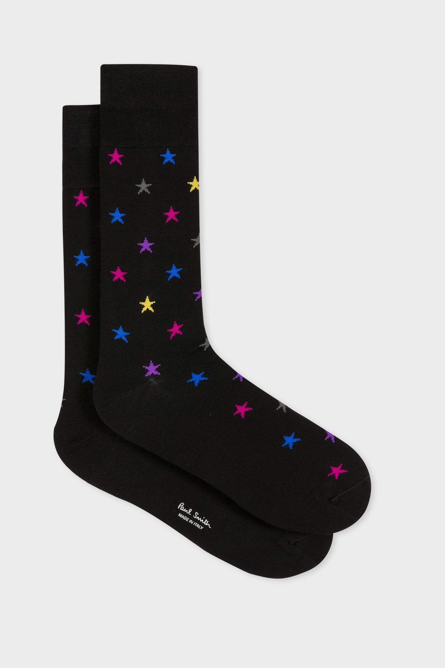 MEN SOCK STAR BLACK 3