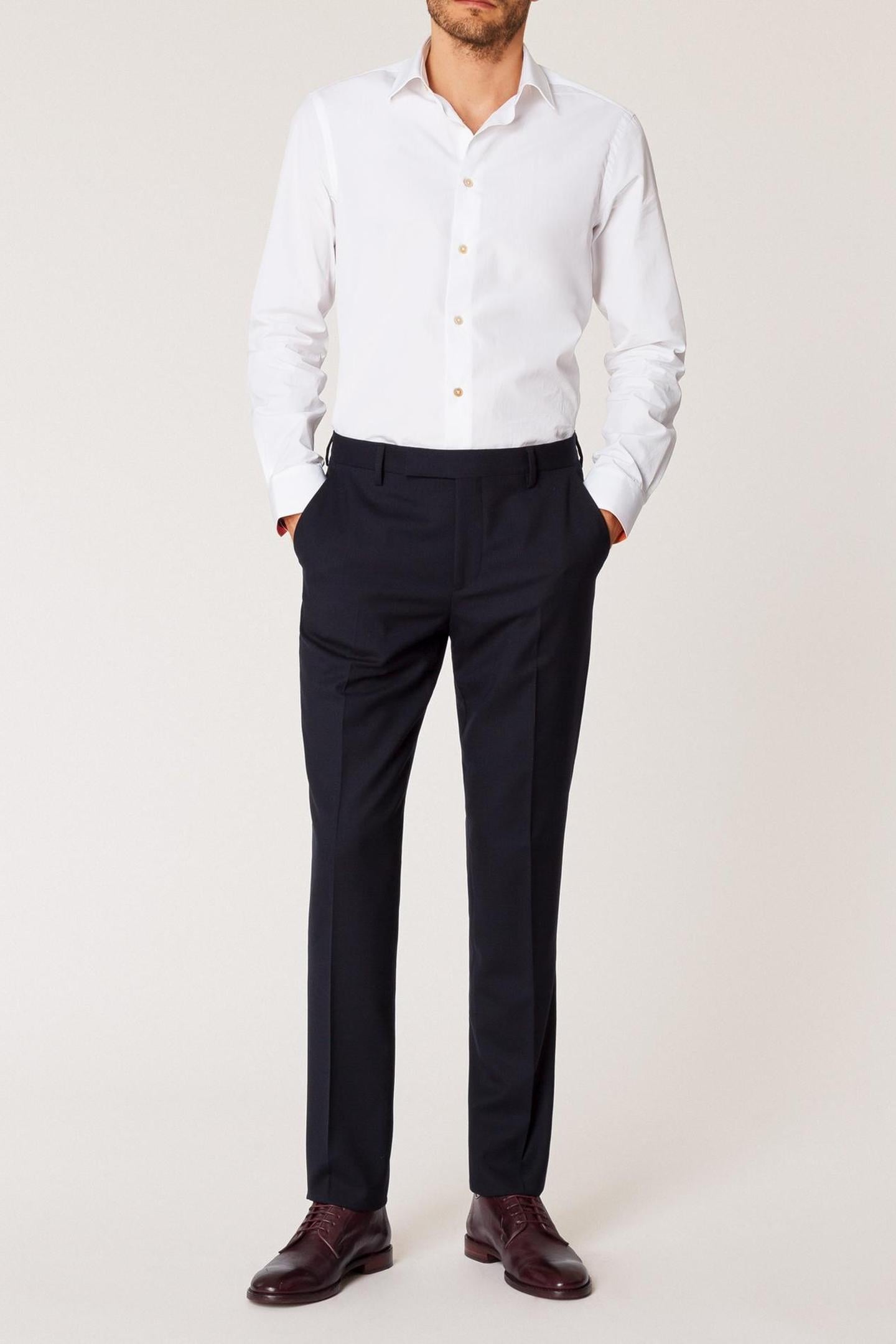 GENTS SLIM FIT TROUSER VERY DARK NAVY 3