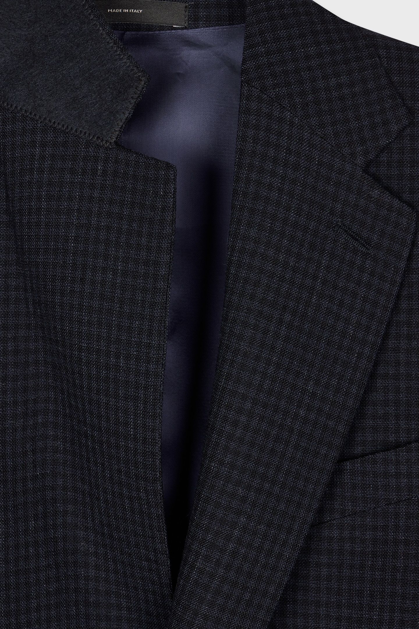 MENS TAILORED FIT 2 BUTTON JACKET VERY DARK NAVY 10