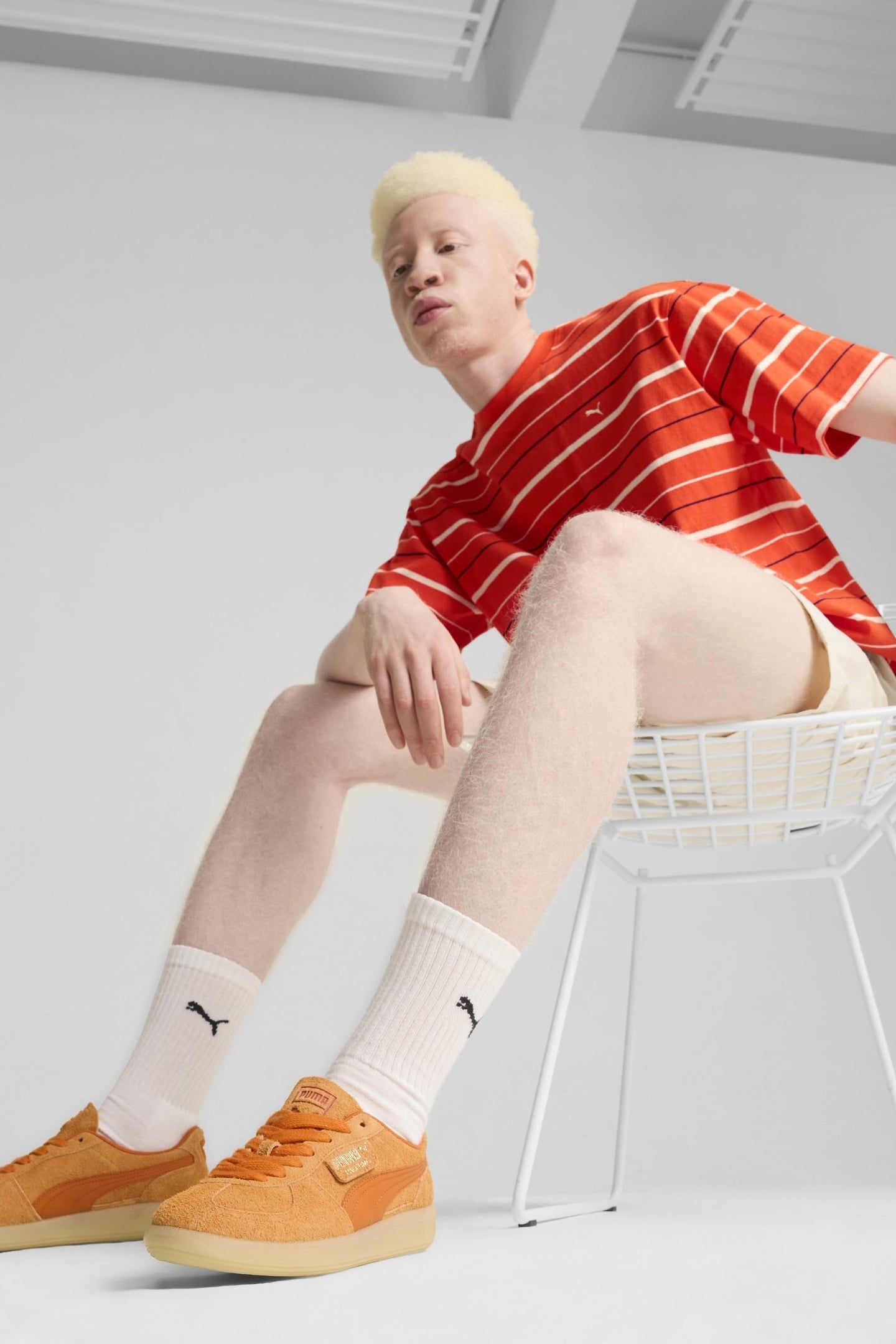 UNISEX PALERMO HAIRY BRIGHT MELON-MAPLE SYRUP 4