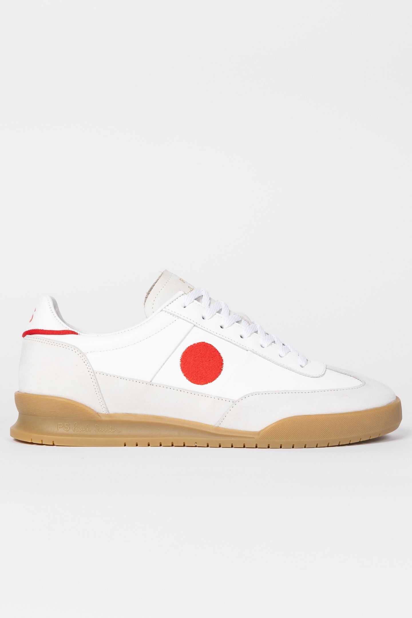 MENS SHOE DOVER JAPAN FLAG WHITE 1