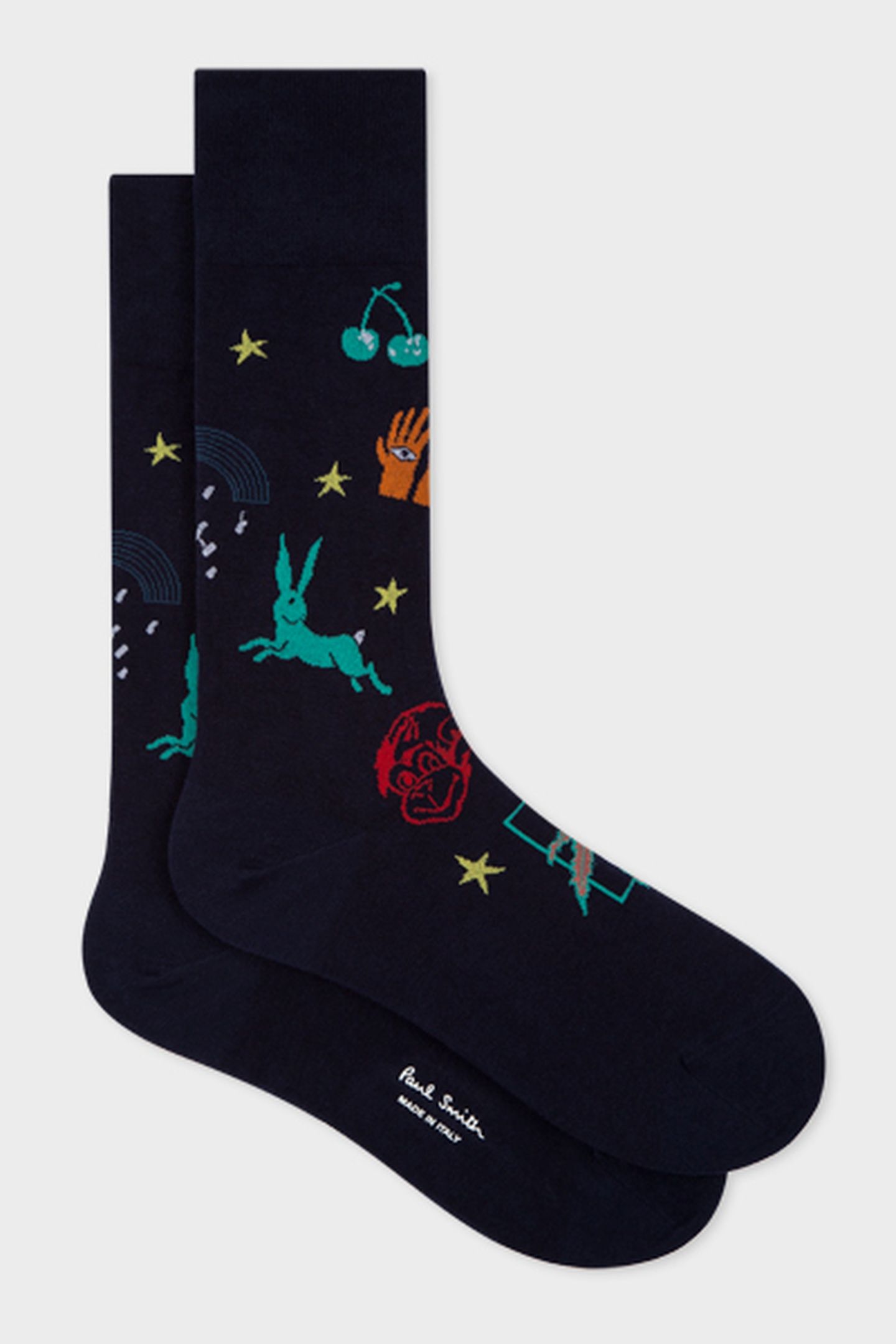 MEN SOCK DREAMSCAPE NAVY 4