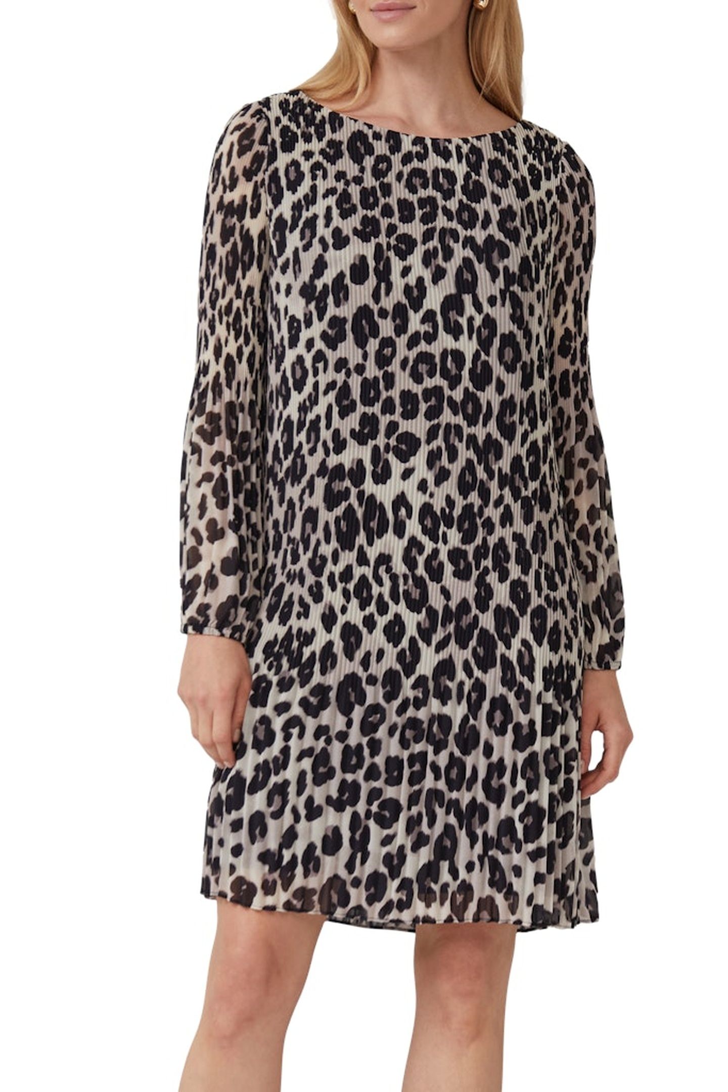 S.OLIVER DRESSES GREY/BLACK 1