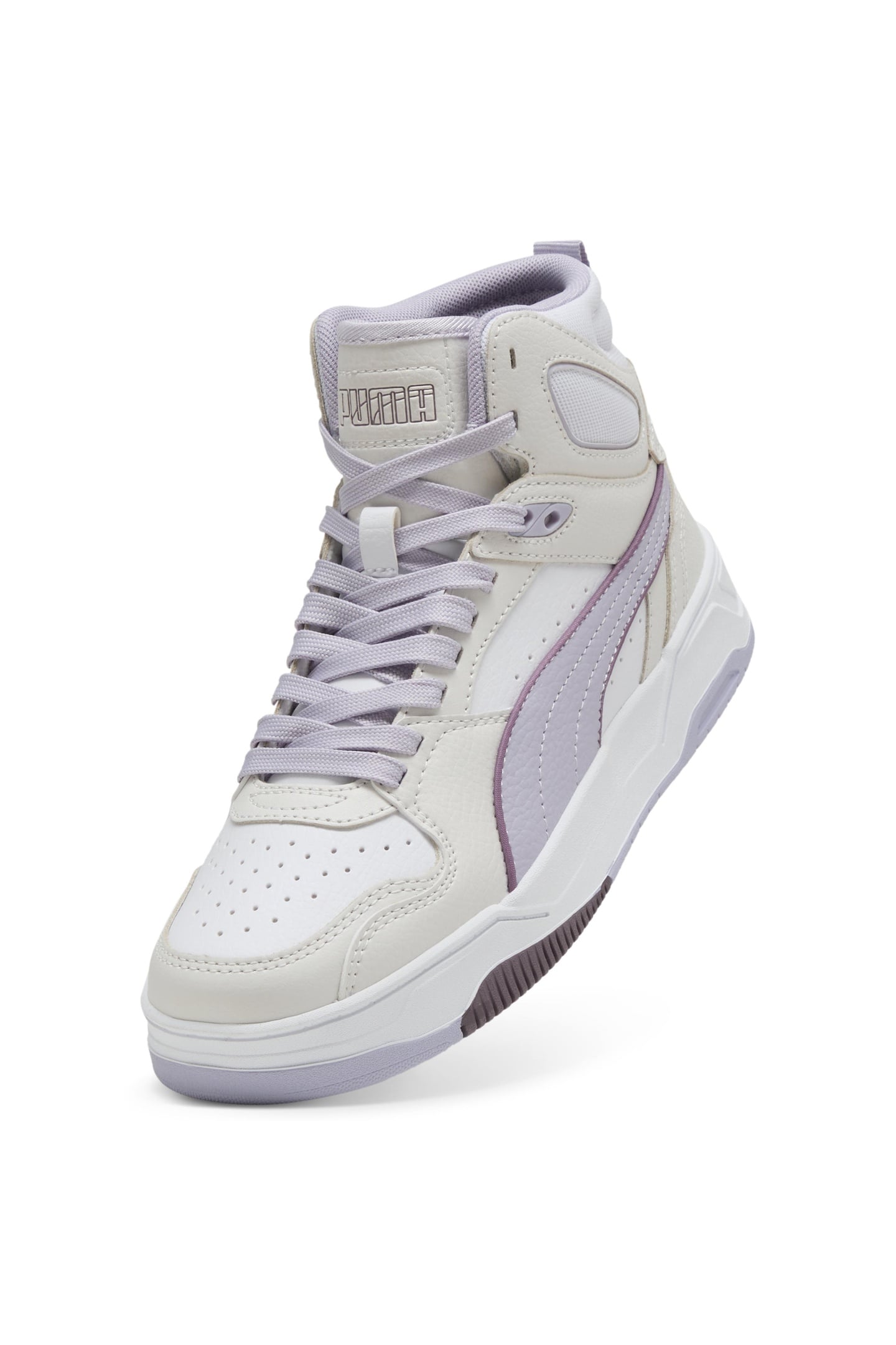 UNISEX RBD BREAK MID FEATHER GRAY-LILAC CRUSH-WHITE 2