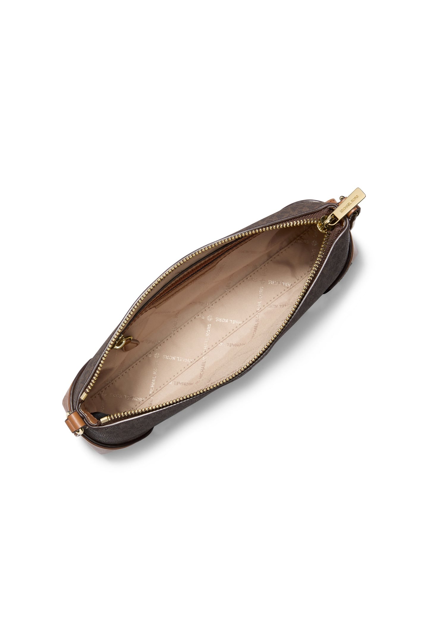 SMALL ZIP CROSSBODY BROWN/ACORN 3