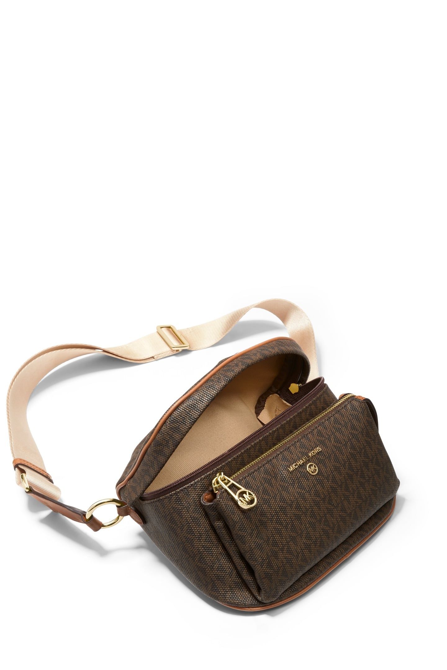 MEDIUM SLING PACK MESSENGER BROWN/ACORN 2