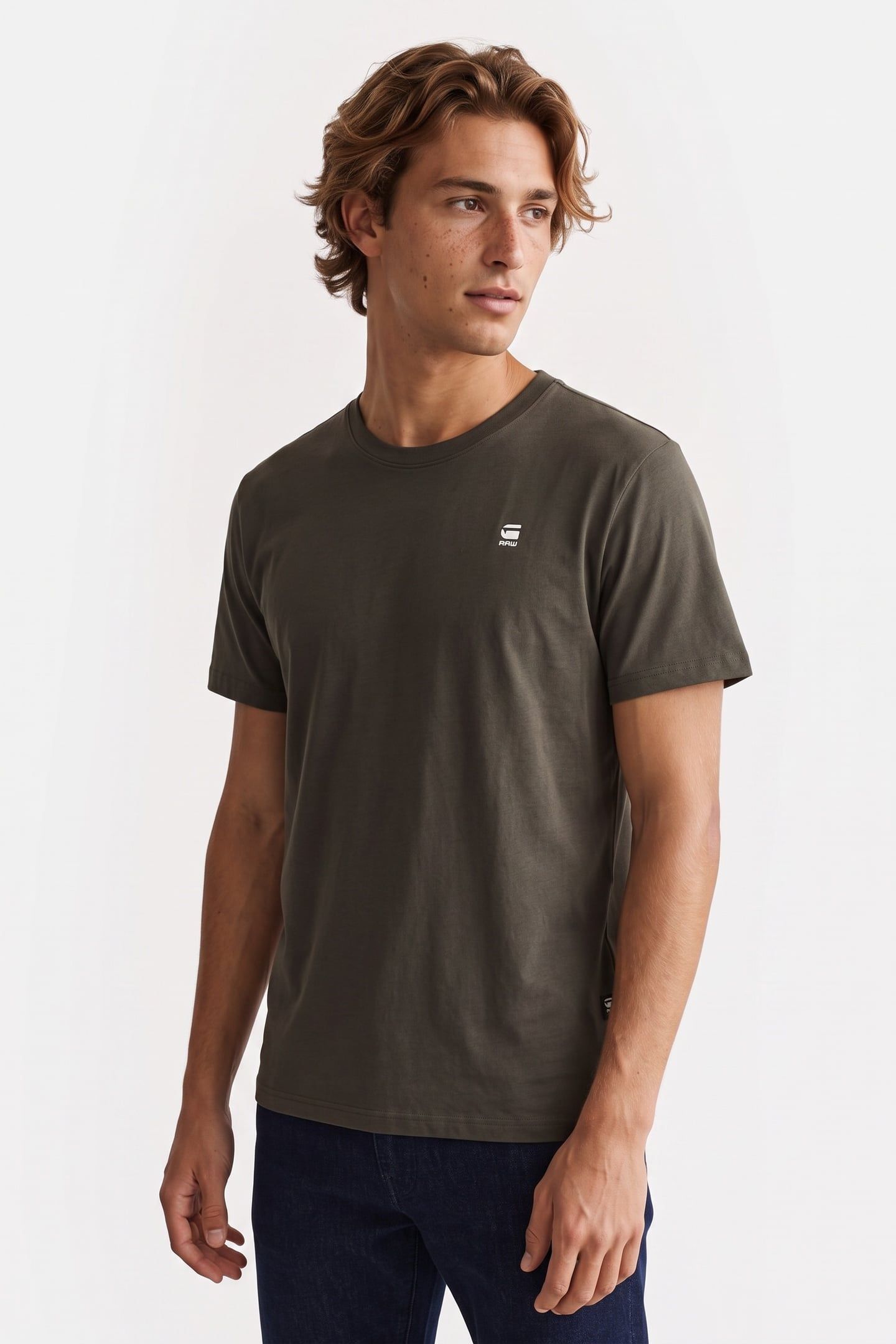 GRAW SLIM T-SHIRT ASFALT 1
