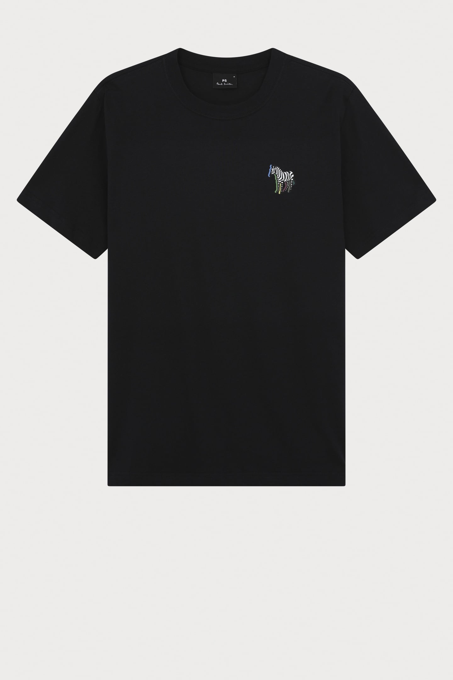 MENS REG FIT SS T SHIRT ZEBRA PUFF VERY DARK NAVY 1