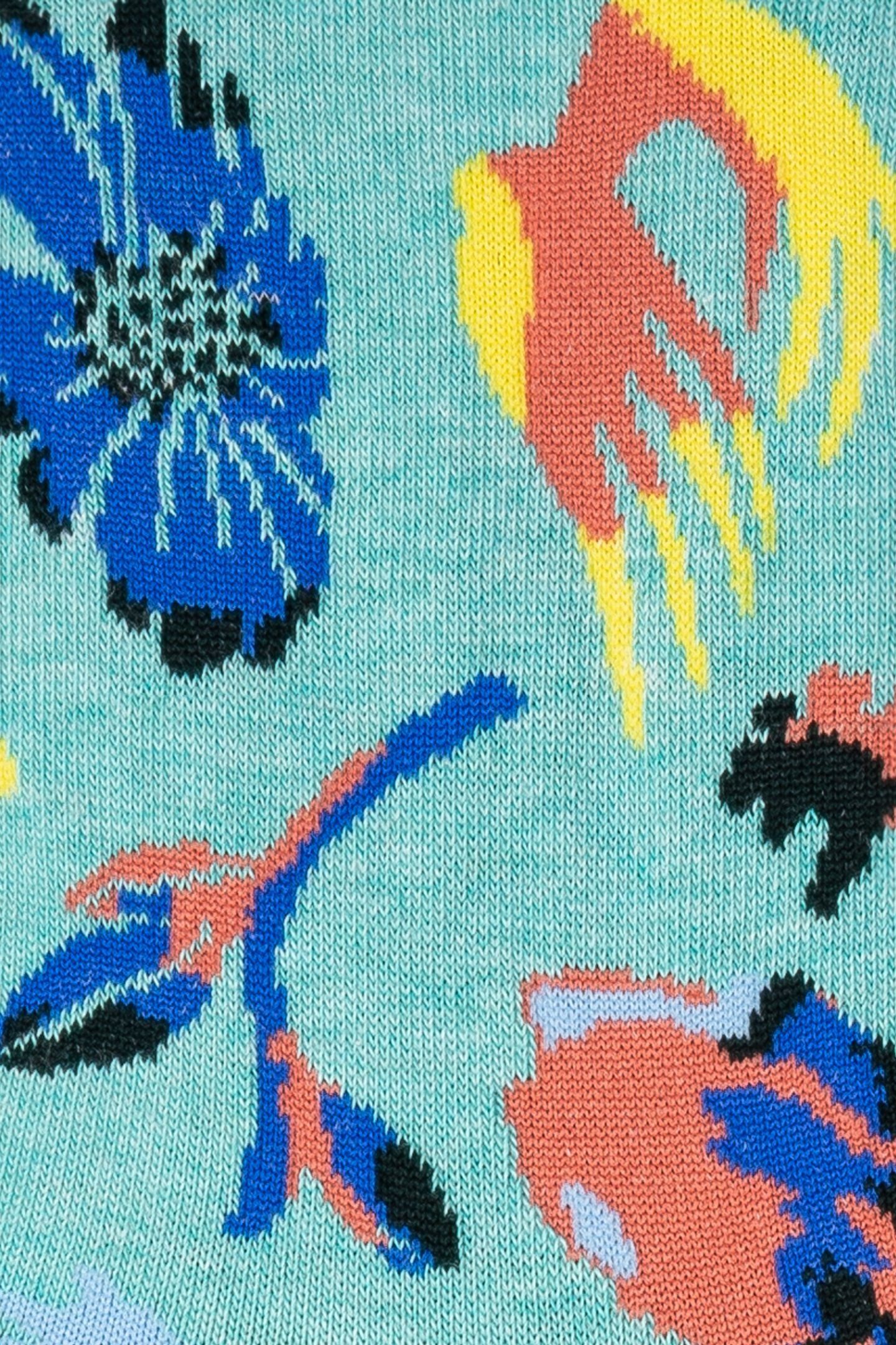 WOMEN SOCK HOT SUMMER TURQUOISE 6