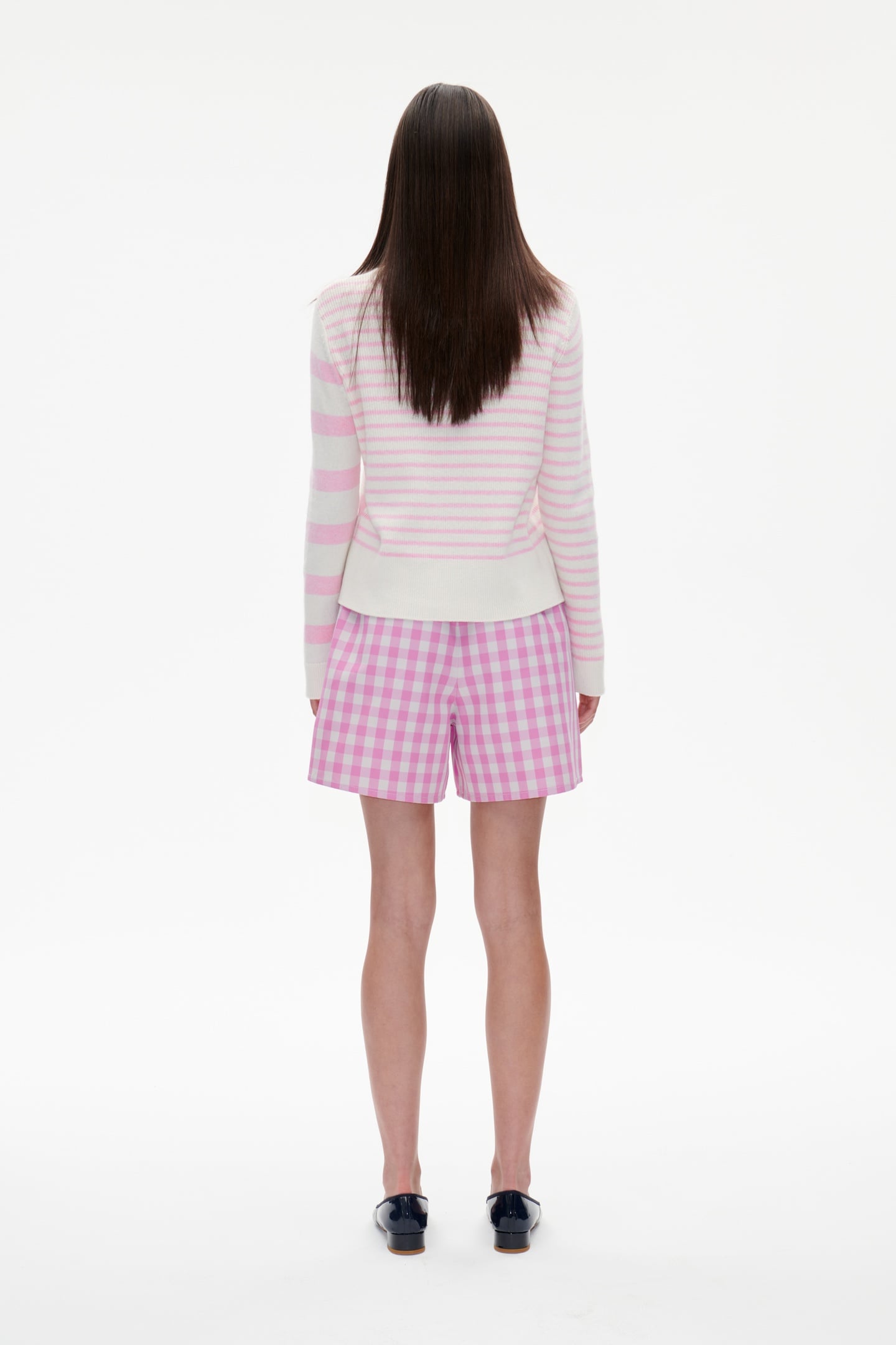 NANNETT PANTS PINK COPENHAGEN CHECK 2