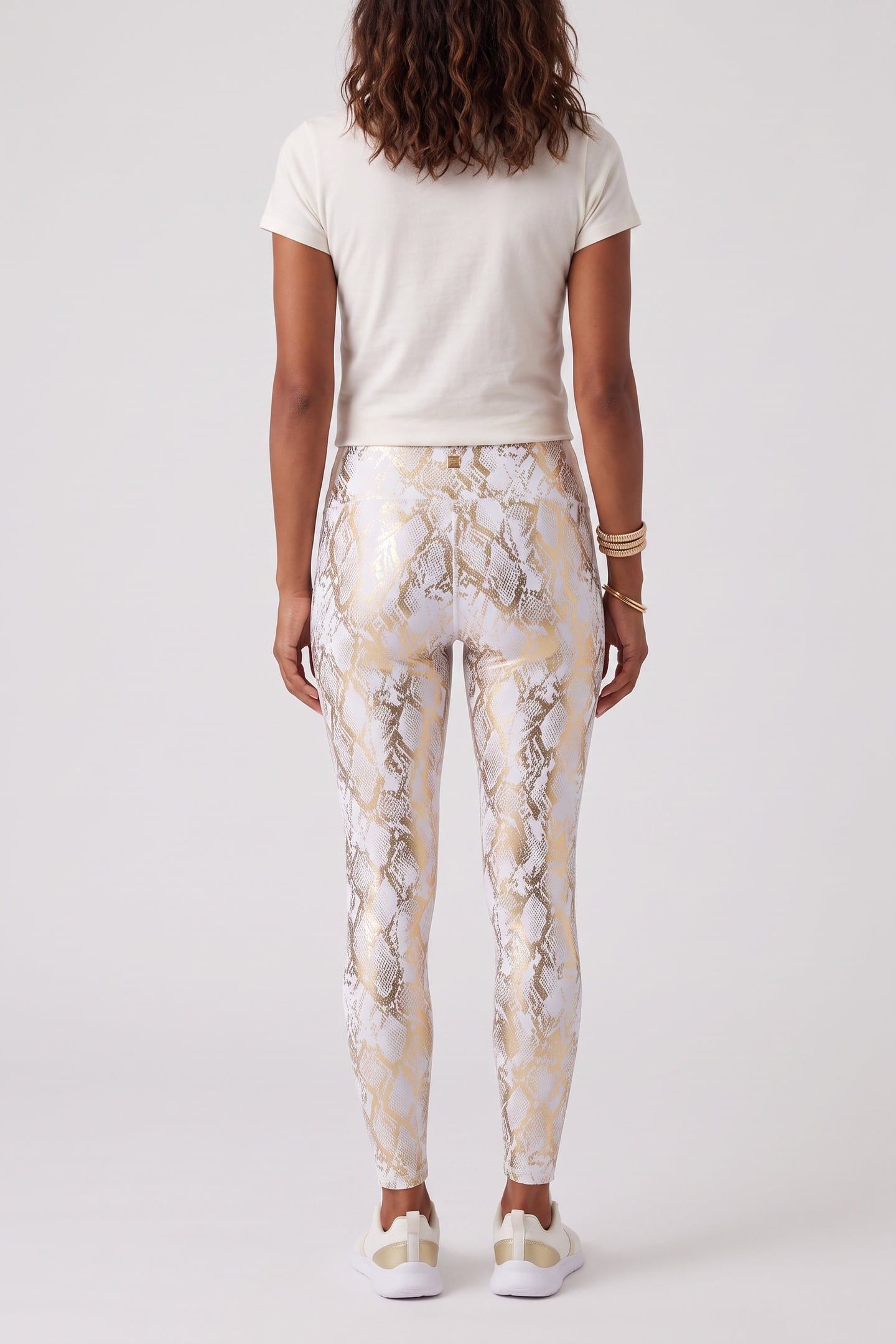 DEFINE HIGH-WAISTED ULTRALUXE LEGGING COPPER FOIL SNAKE 2