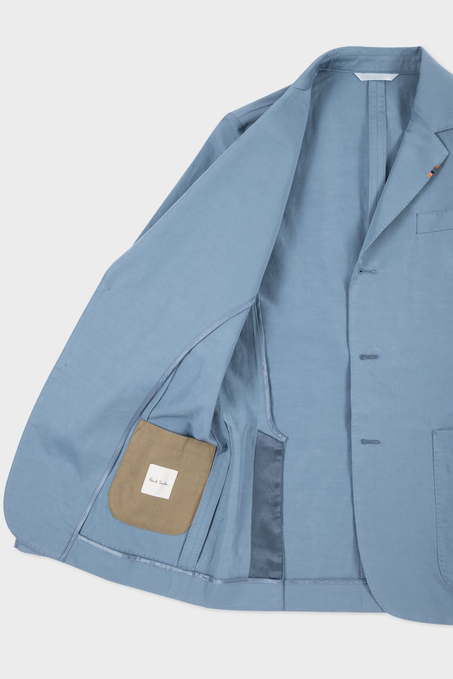 MENS 2BTN SB JACKET GREYISH BLUE 5