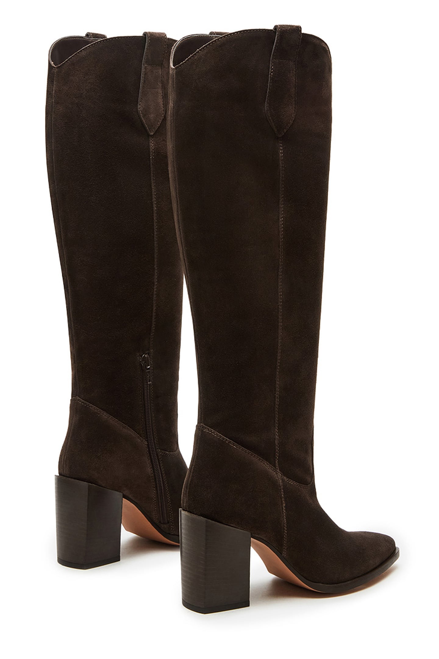 VESEY BOOTS CHOCOLATE BROWN SUEDE 5