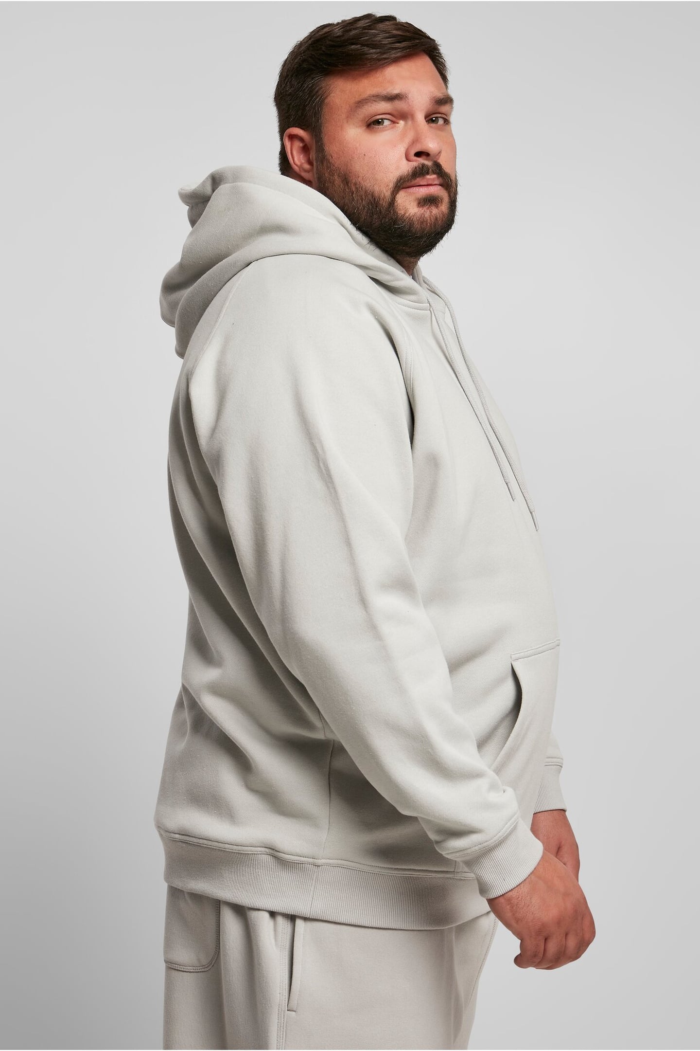 BLANK HOODY LIGHTASPHALT 2