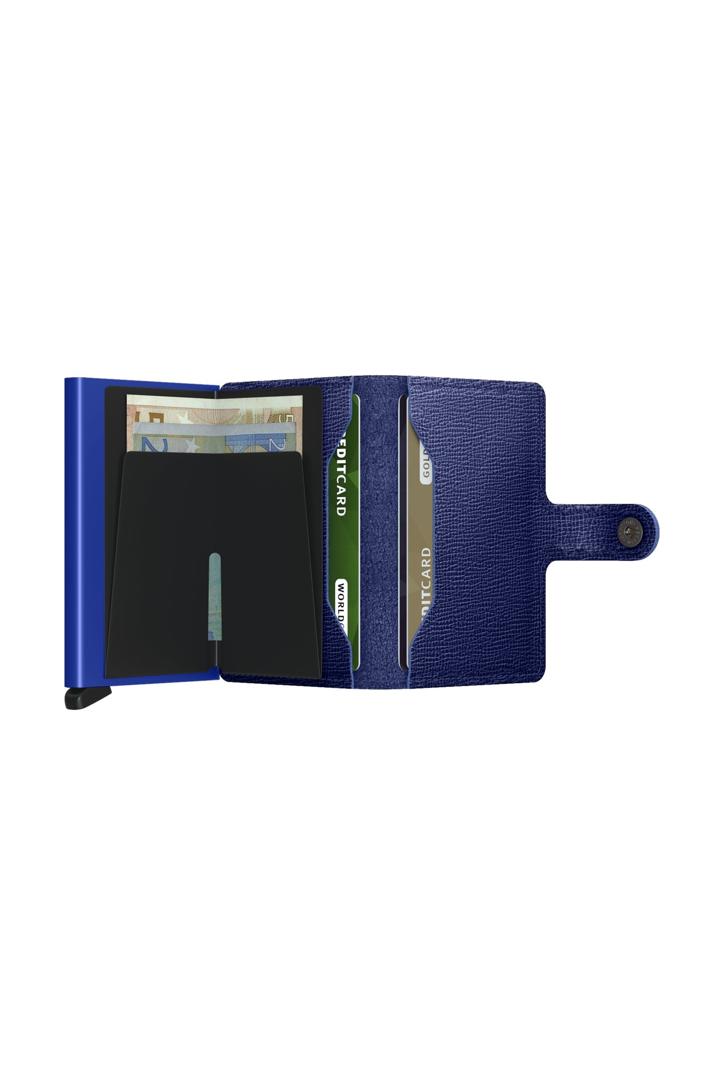 UNISEX MINIWALLET CRISPLE COBALT 4