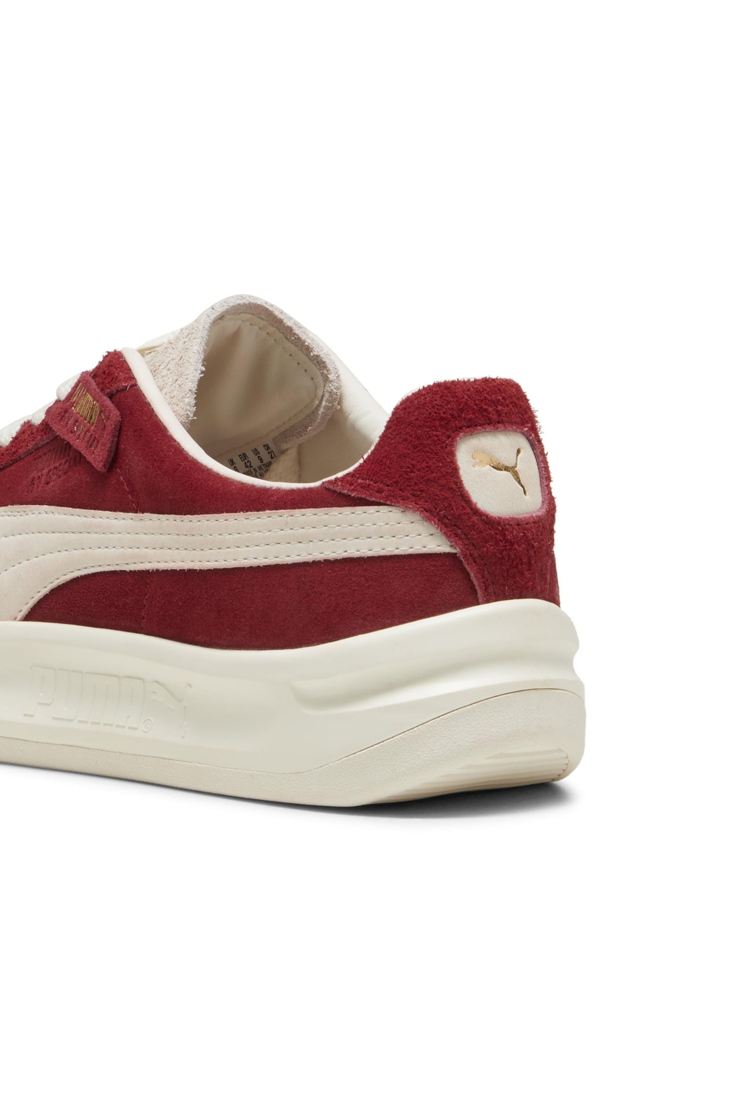 UNISEX GV SPECIAL SUEDE INTENSE RED-FROSTED IVORY 6