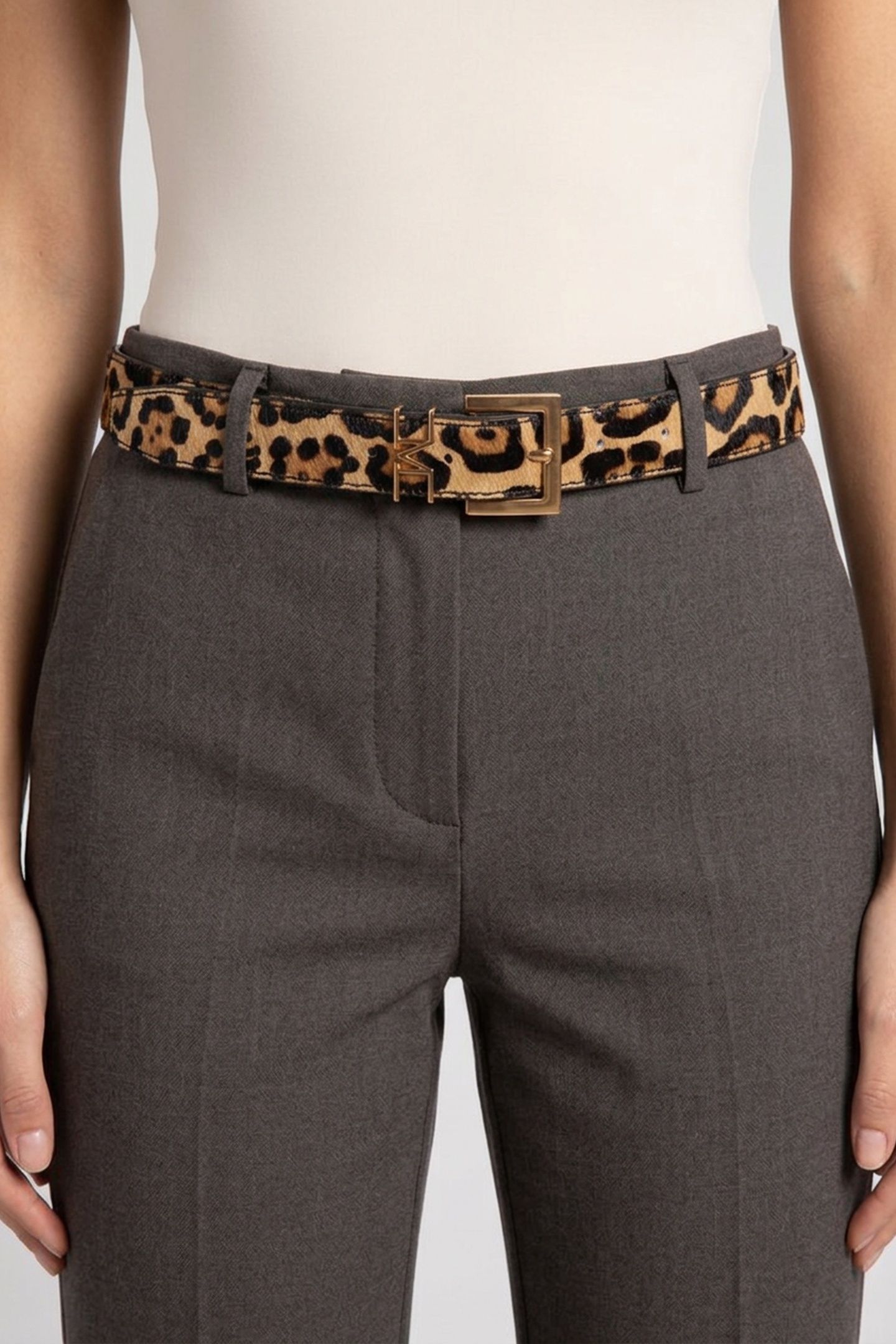 LOGO BELT PONY LEOPARD FUR 3