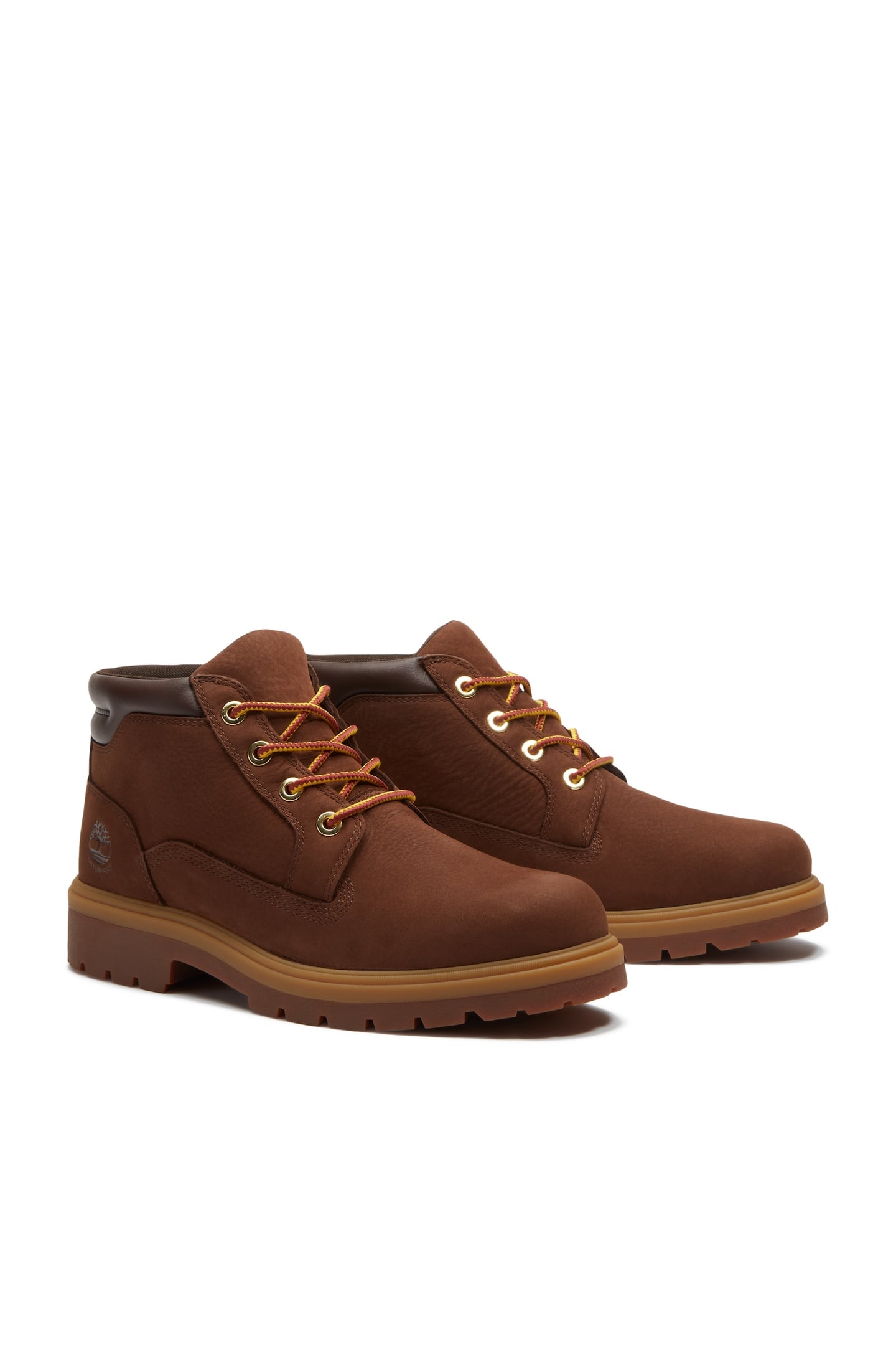 MID LACE UP WATERPROOF CHUKKA BOOT DARK BROWN 2