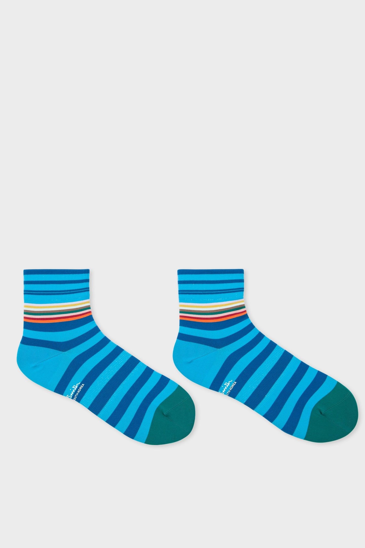 MEN CYCLE SOCK TWO STRP NAVY 1