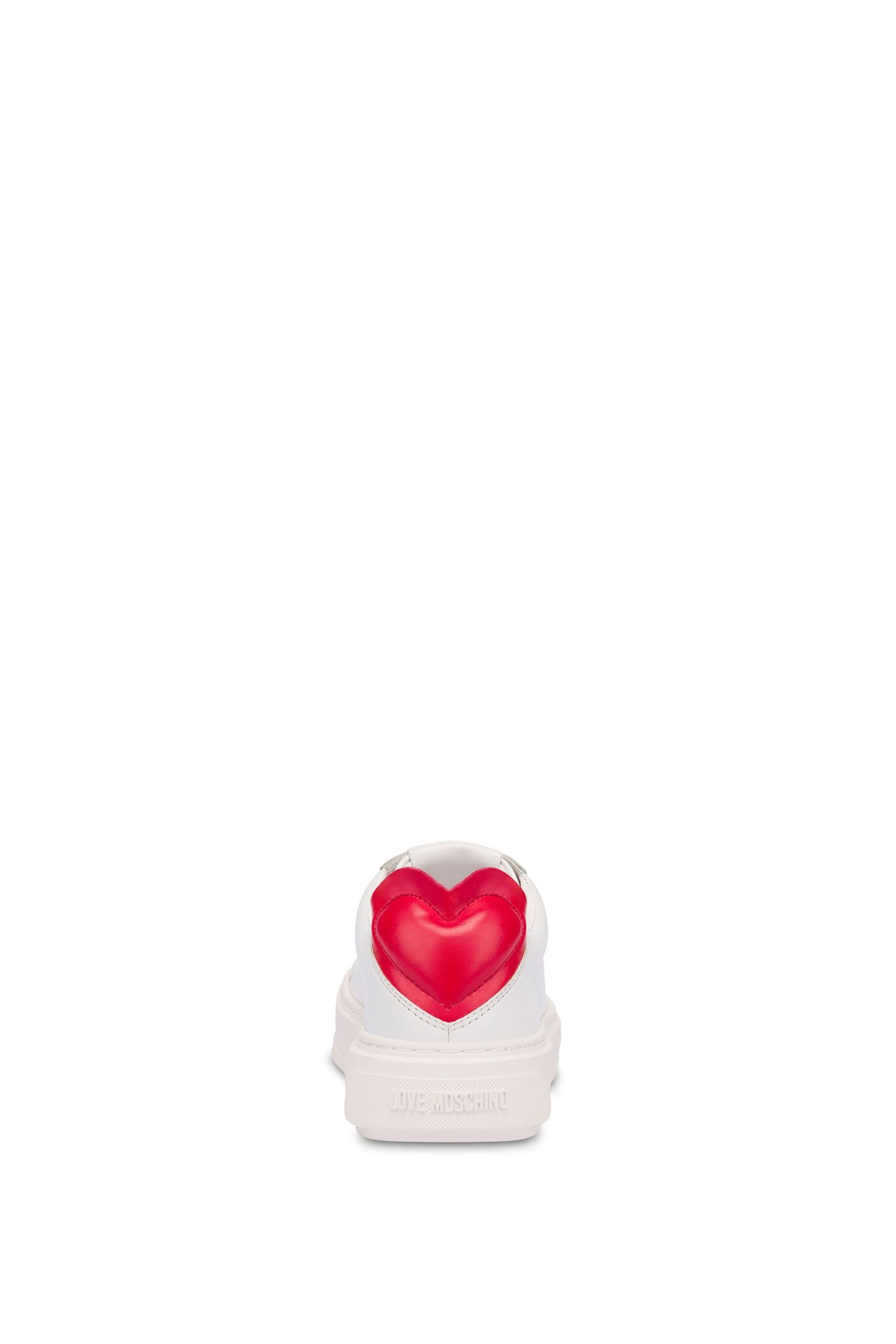 NAPPA LEATHER AND LAMBSKIN SNEAKERS WHITE 4