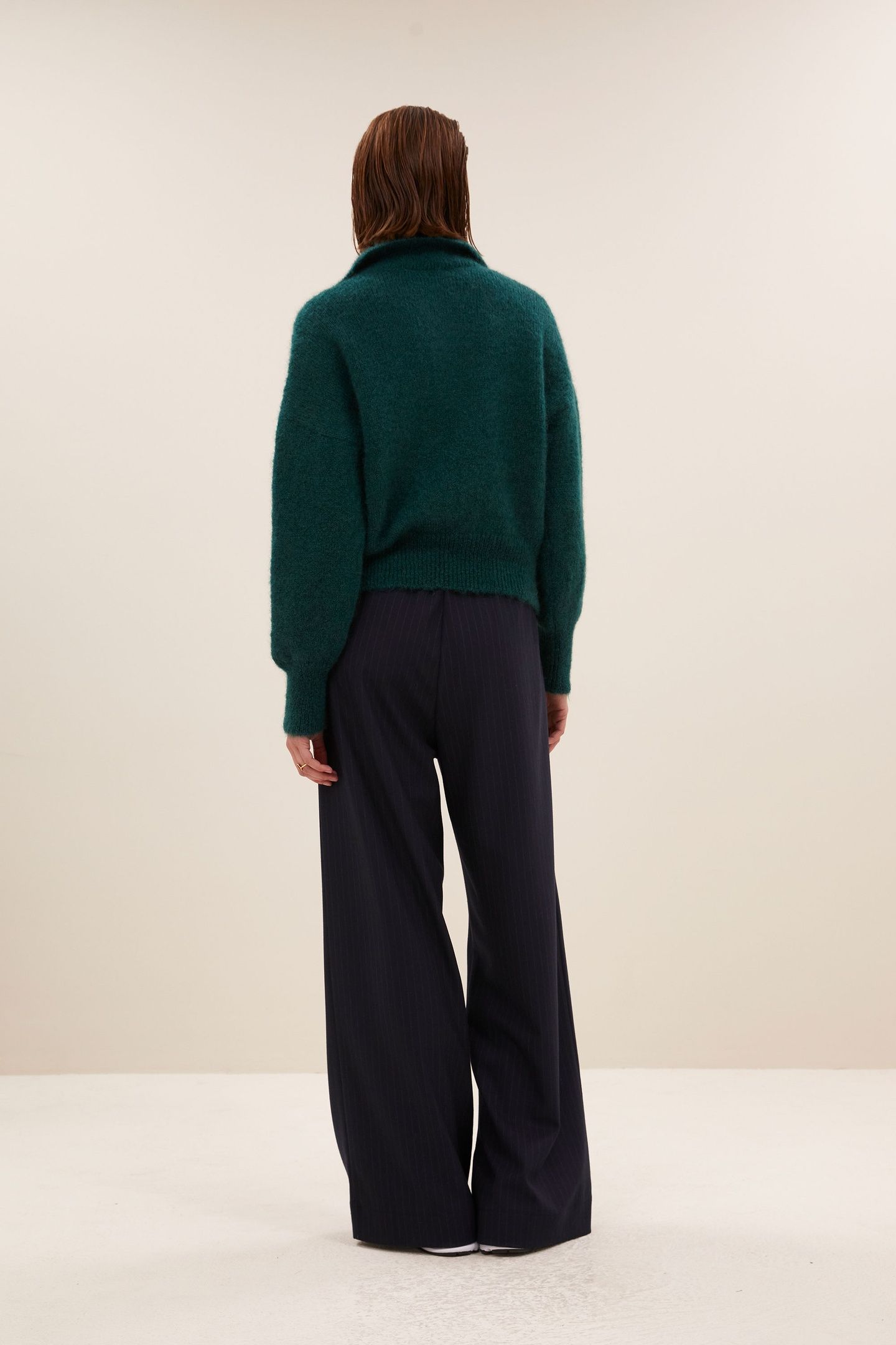 POLO PULLOVER DARK GREEN 2
