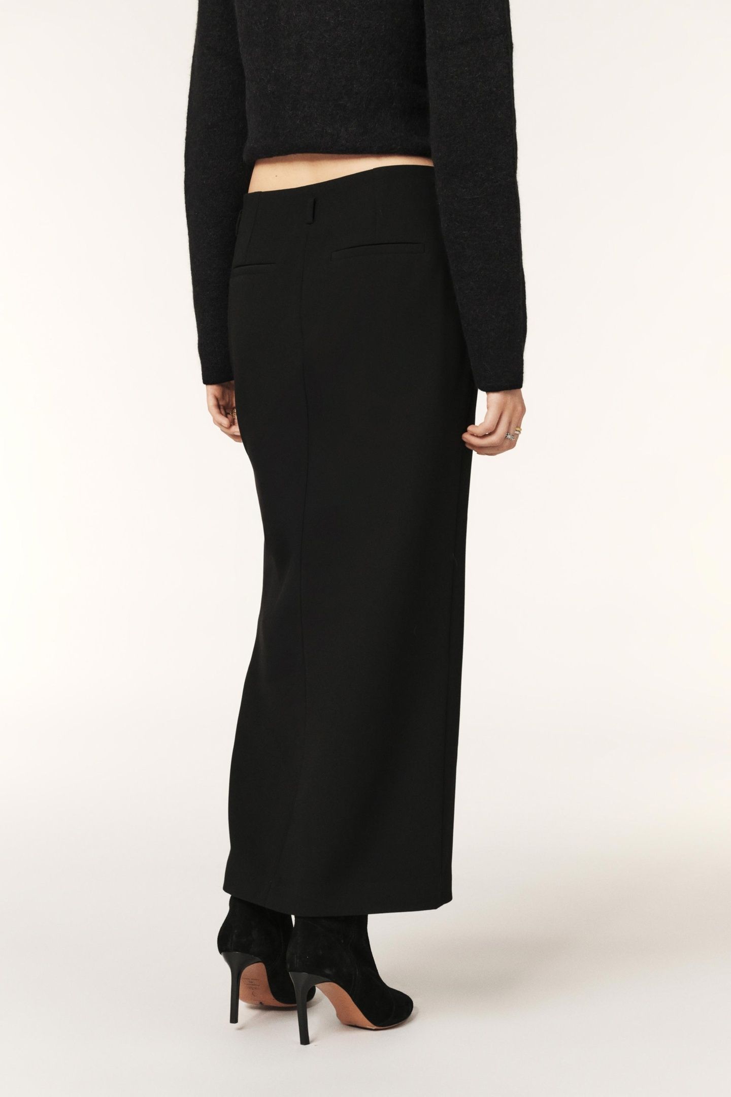 LONG SKIRT BLACK 2