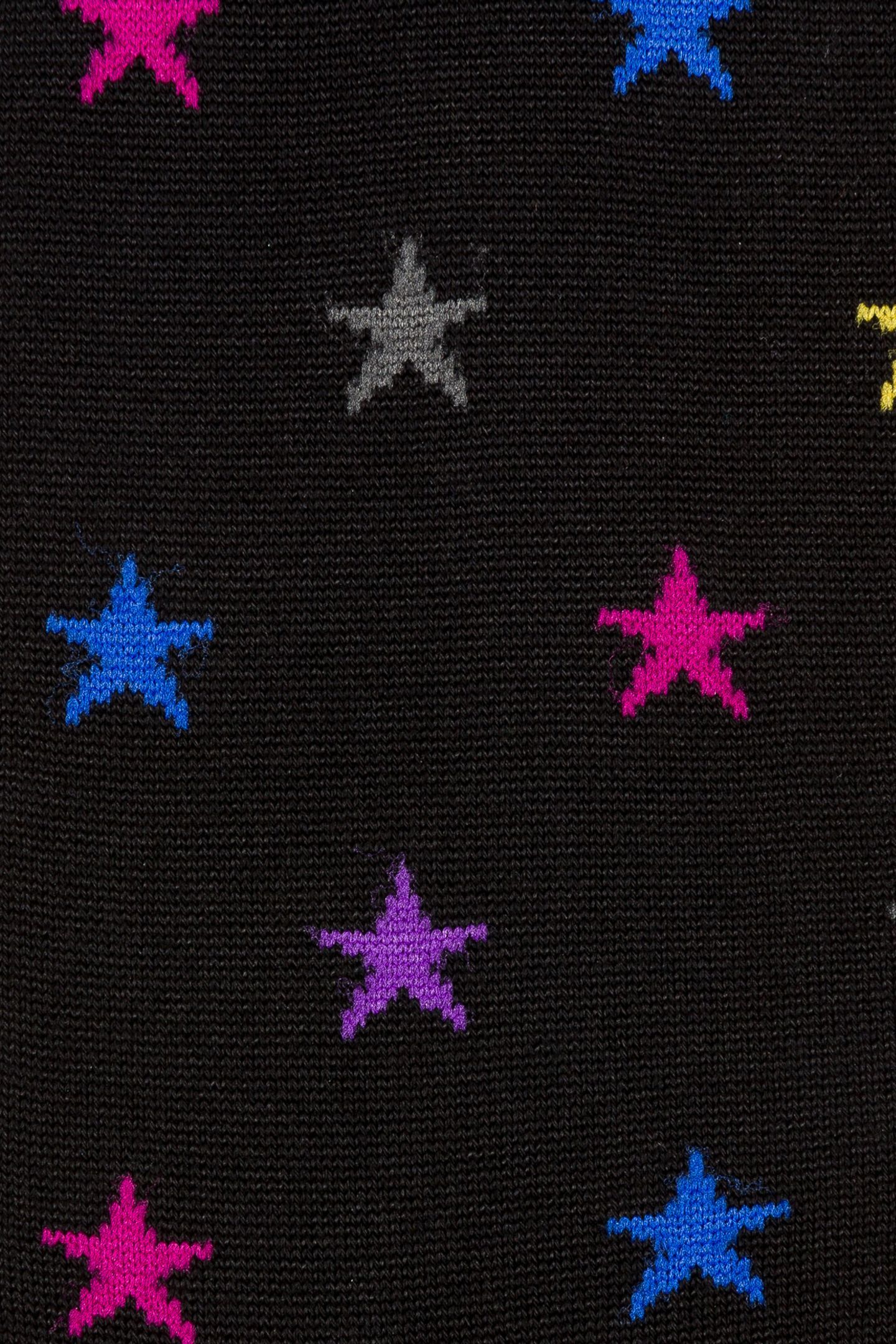 MEN SOCK STAR BLACK 4