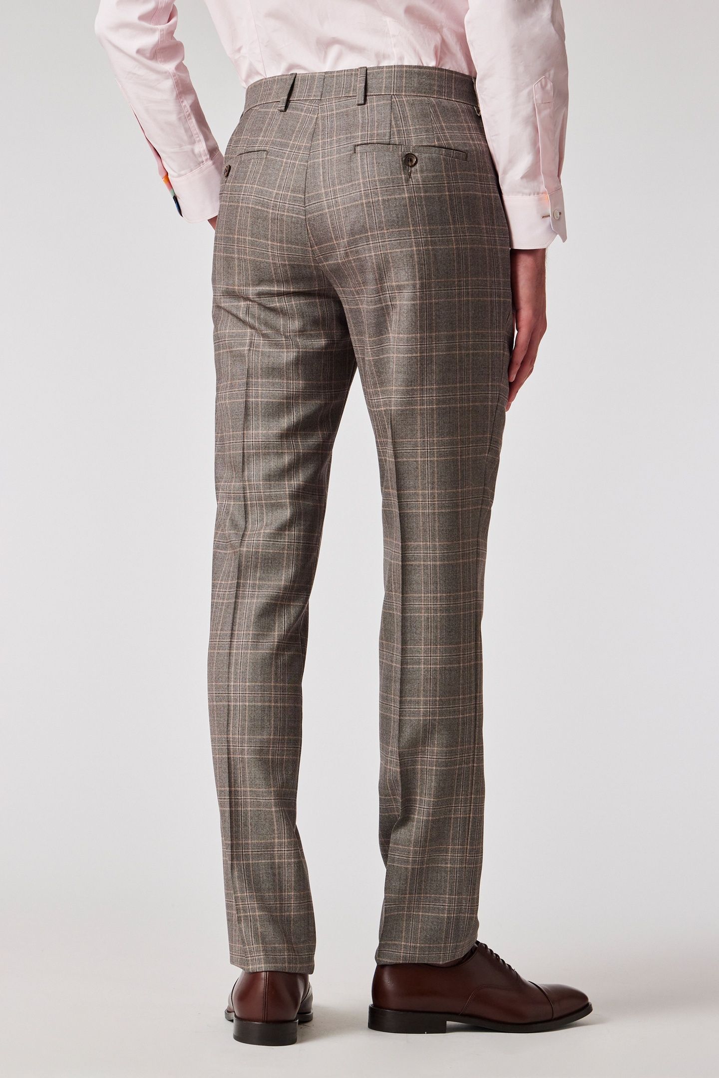 MENS TAILORED FIT 2 BUTTON SUIT CAMEL 4