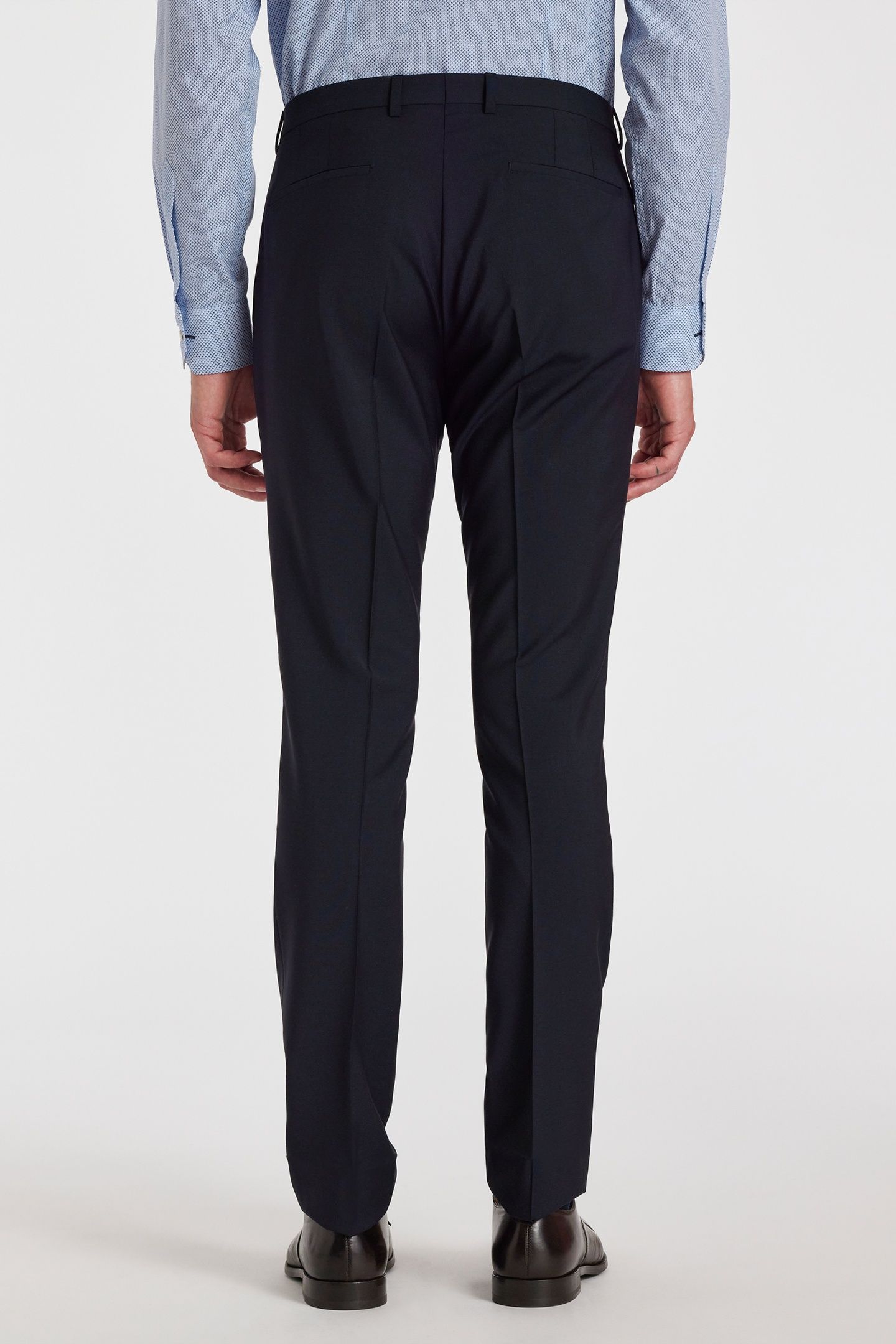 MENS SLIM FIT 2BTN SUIT VERY DARK NAVY 3