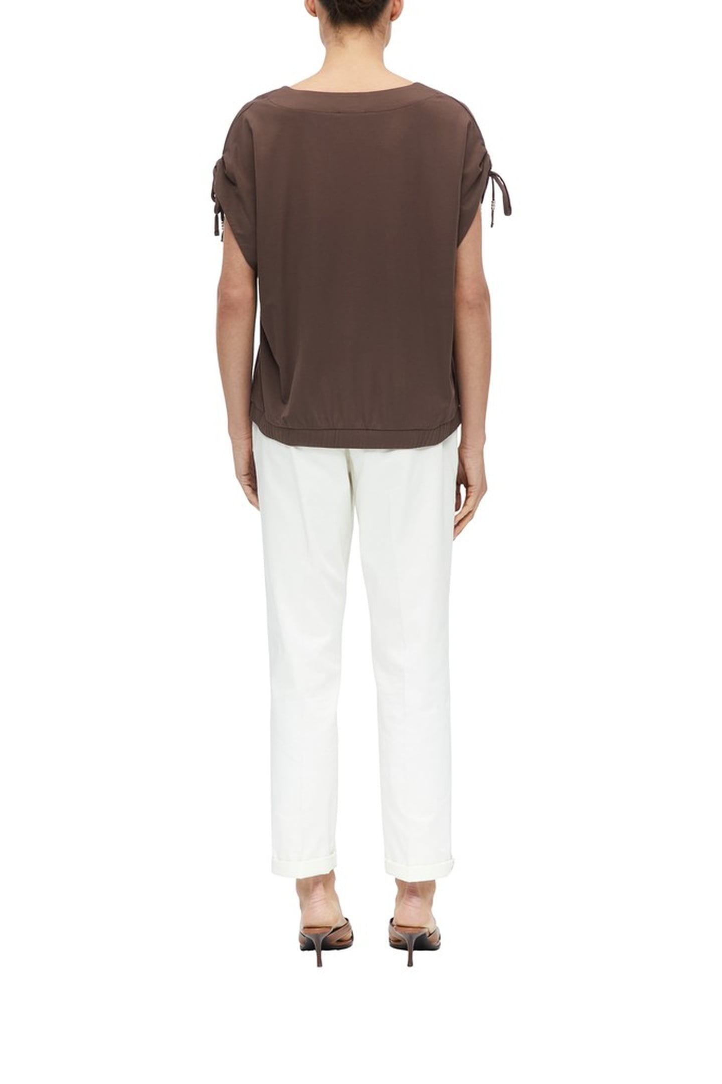S.OLIVER T-SHIRTS BROWN 3