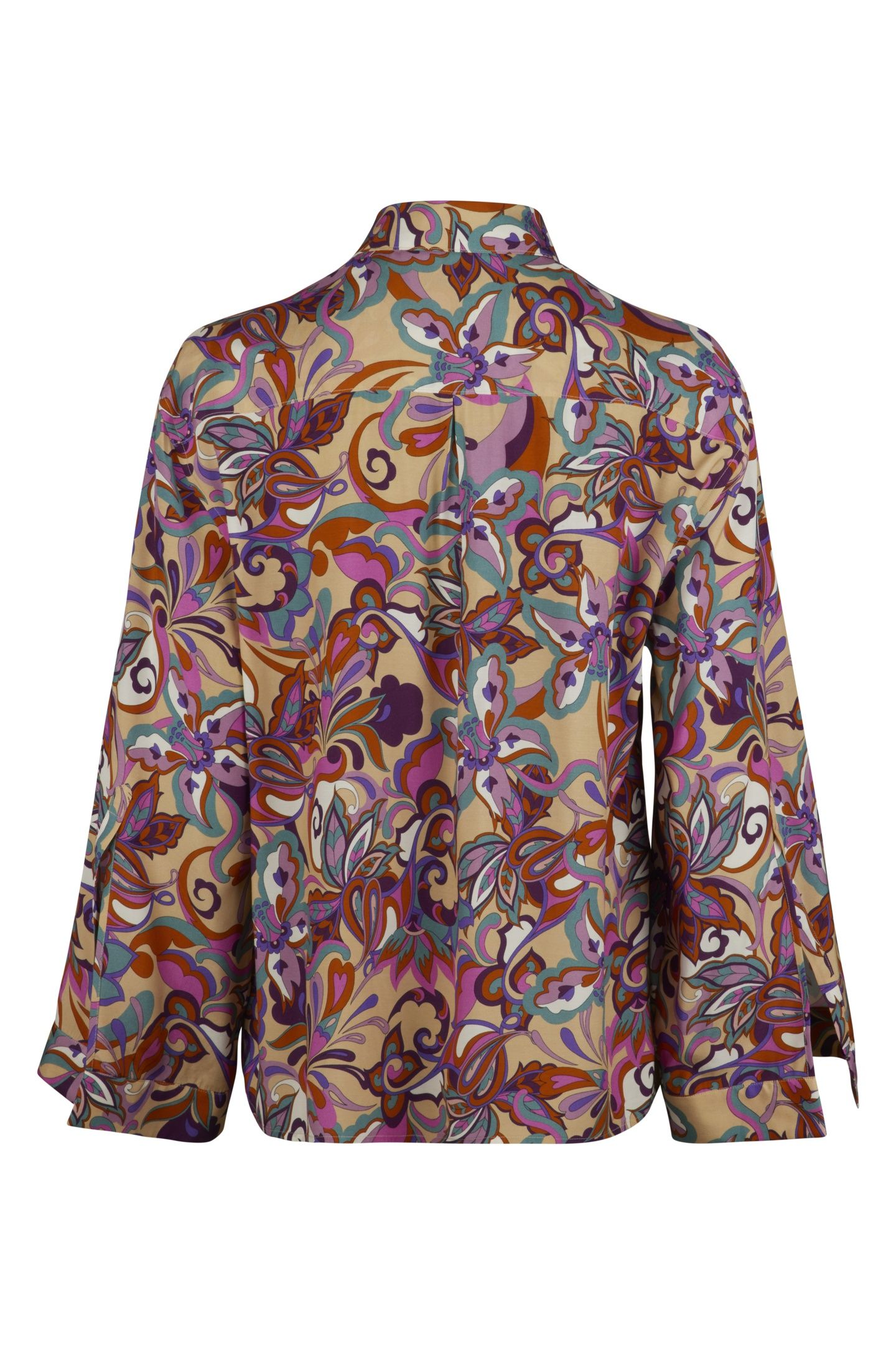 EDDA SHIRT BEIGE PATTERN 2