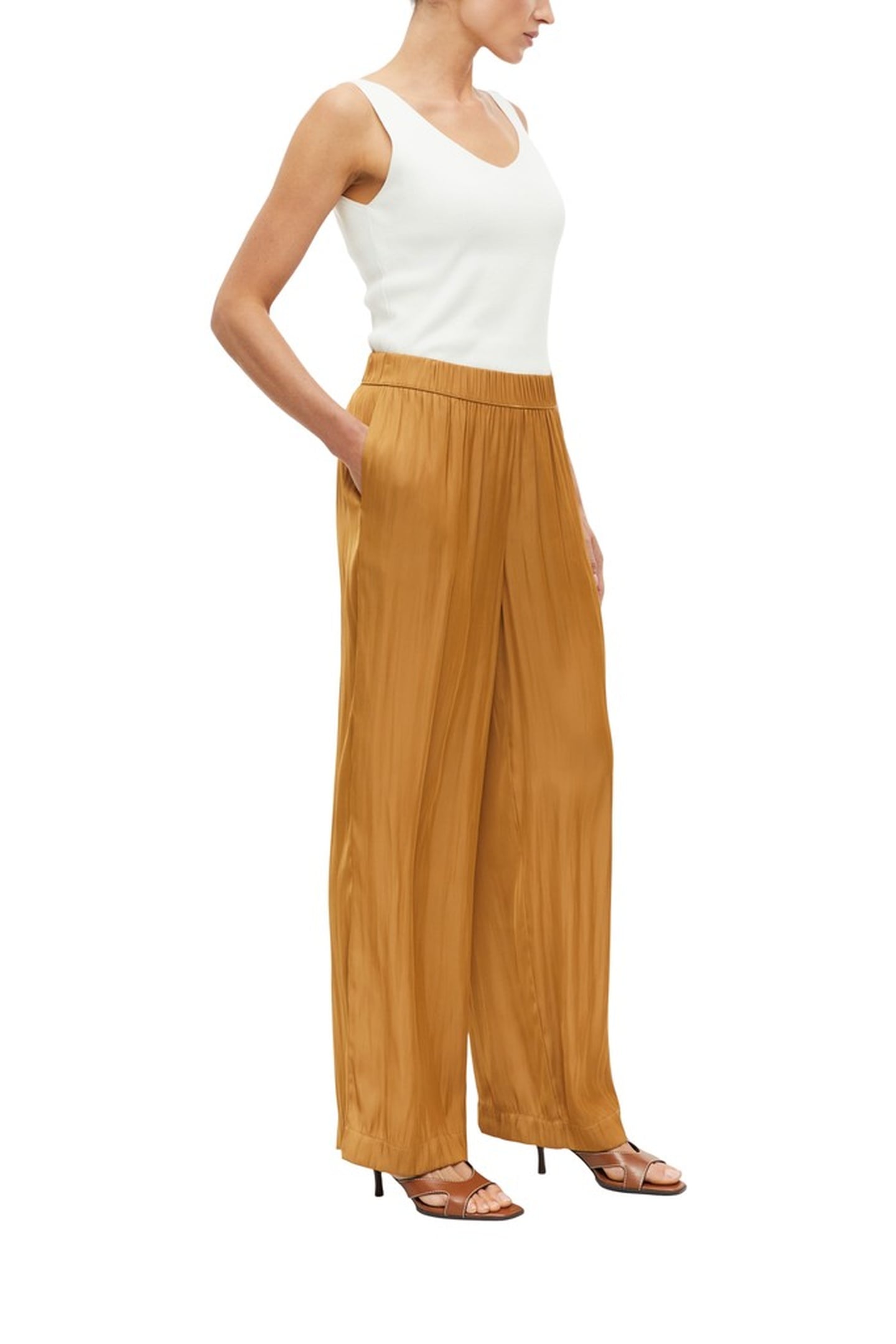 S.OLIVER PANTS BROWN 3