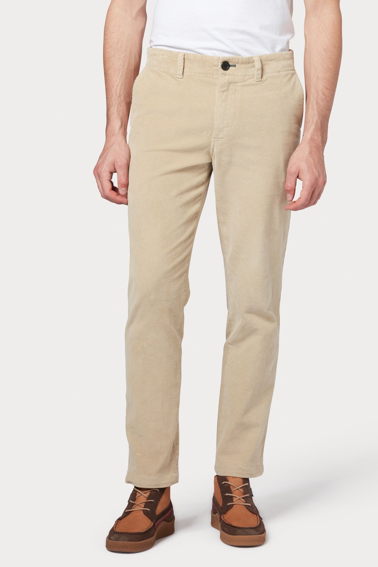 MENS TAPERED FIT TROUSER MEDIUM BEIGE 1