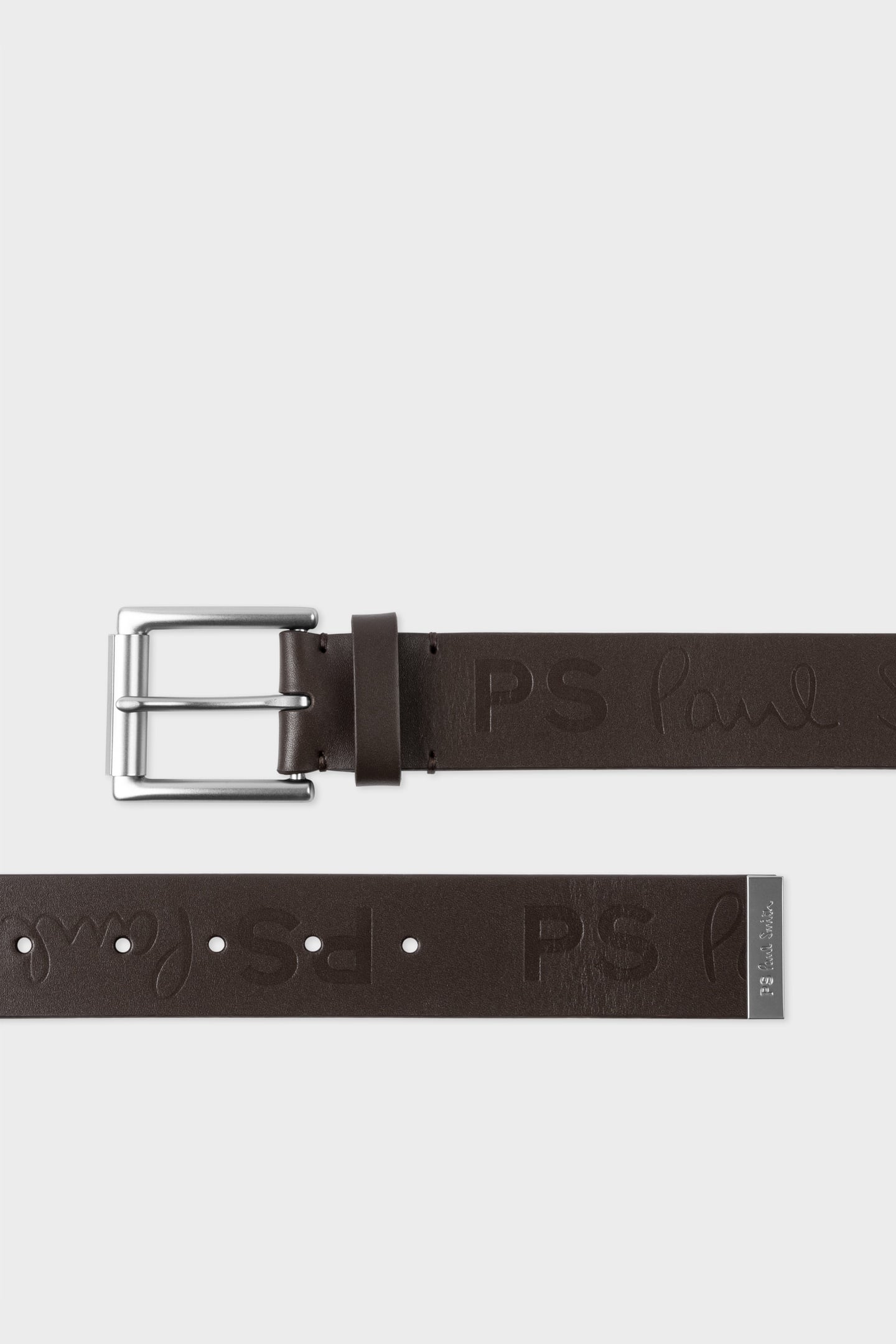 MEN BELT PS CLIP CHOCOLATE 2