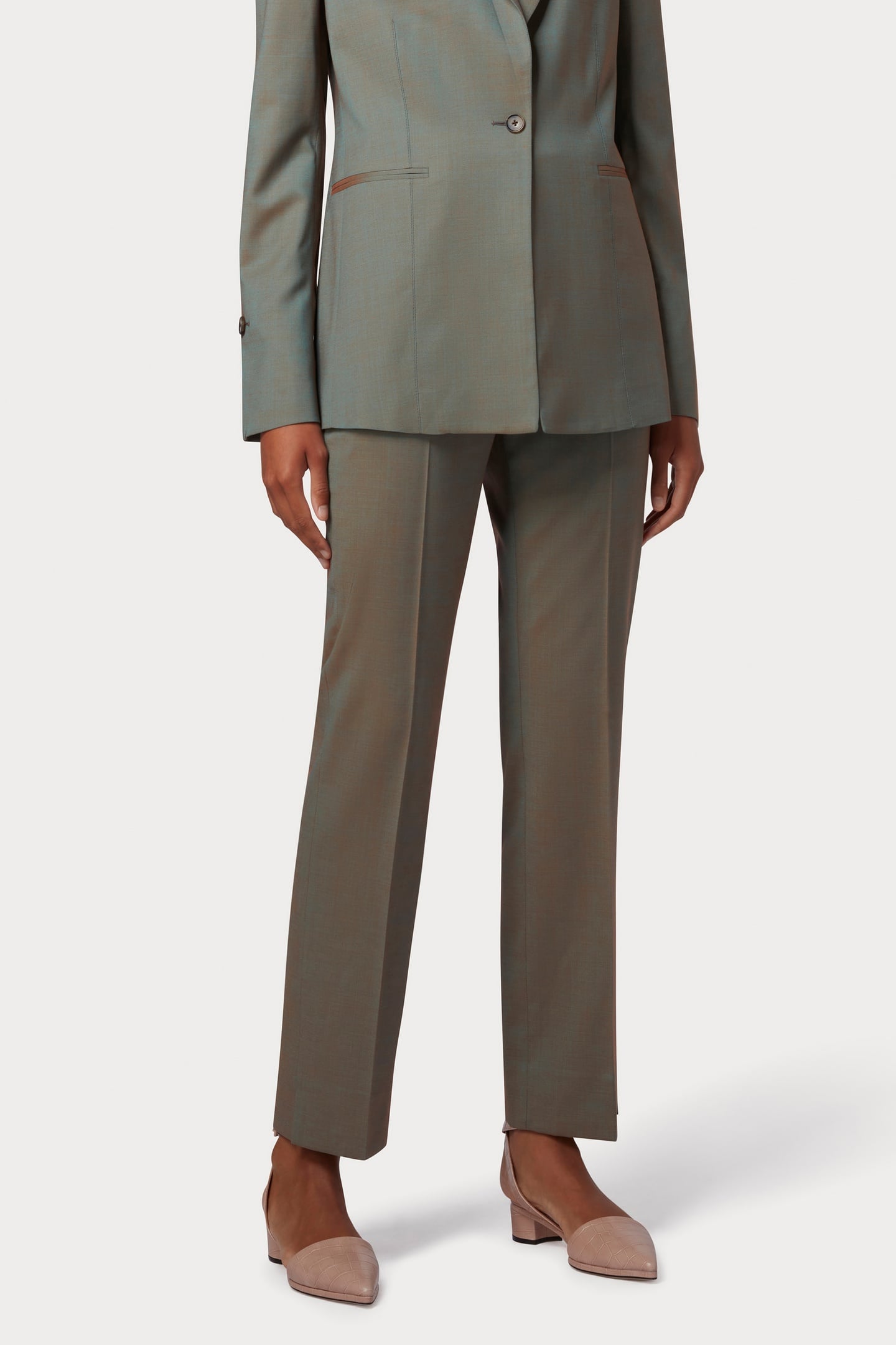 WOMENS TROUSERS ORANGE 1