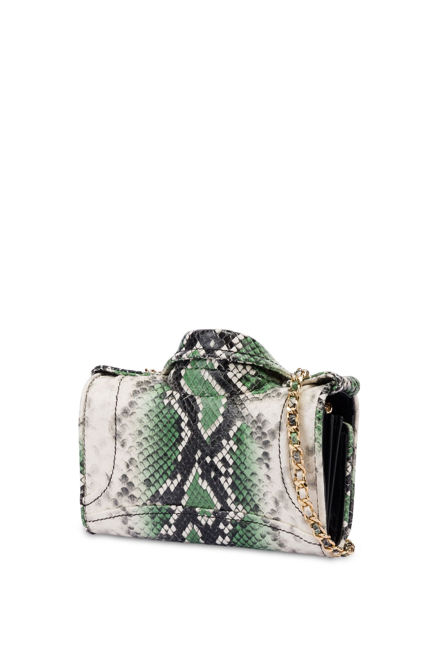 WALLET ON CHAIN BIKER BAG GREEN 3
