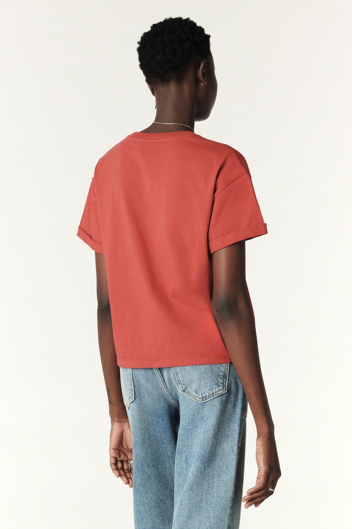 SHORT SLEEVES TEE ROUGE 2