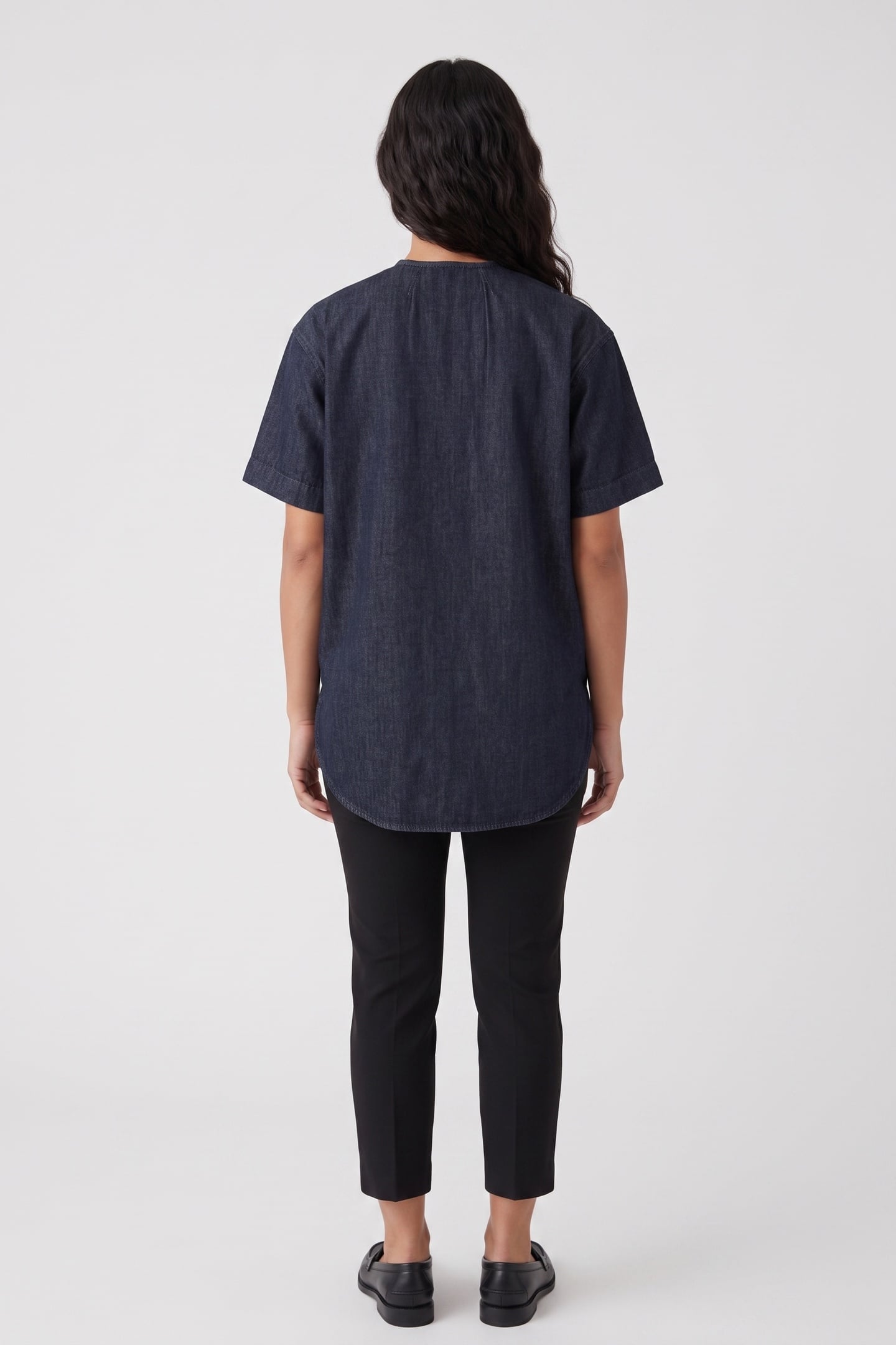DEMI RAW DENIM SHIRT BLUE 2